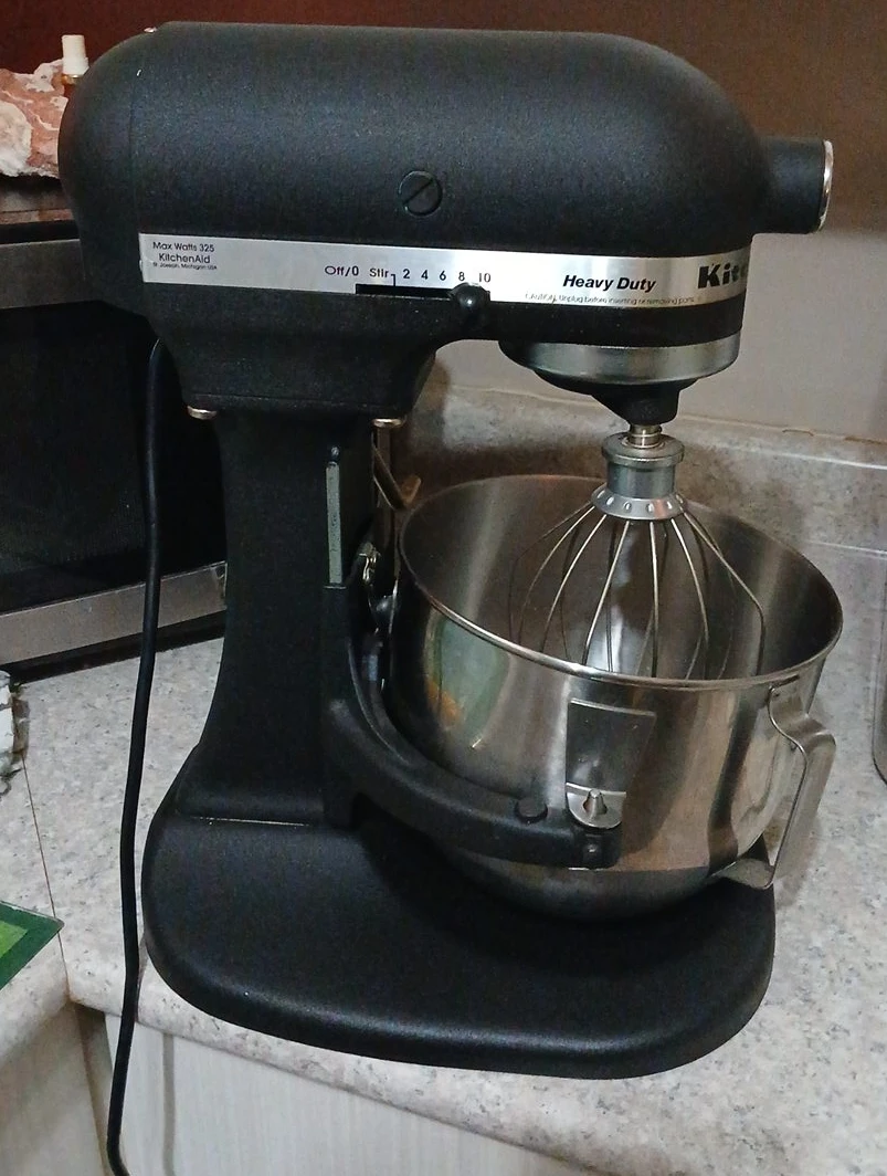 KitchenAid Heavy Duty Stand Mixer - Black