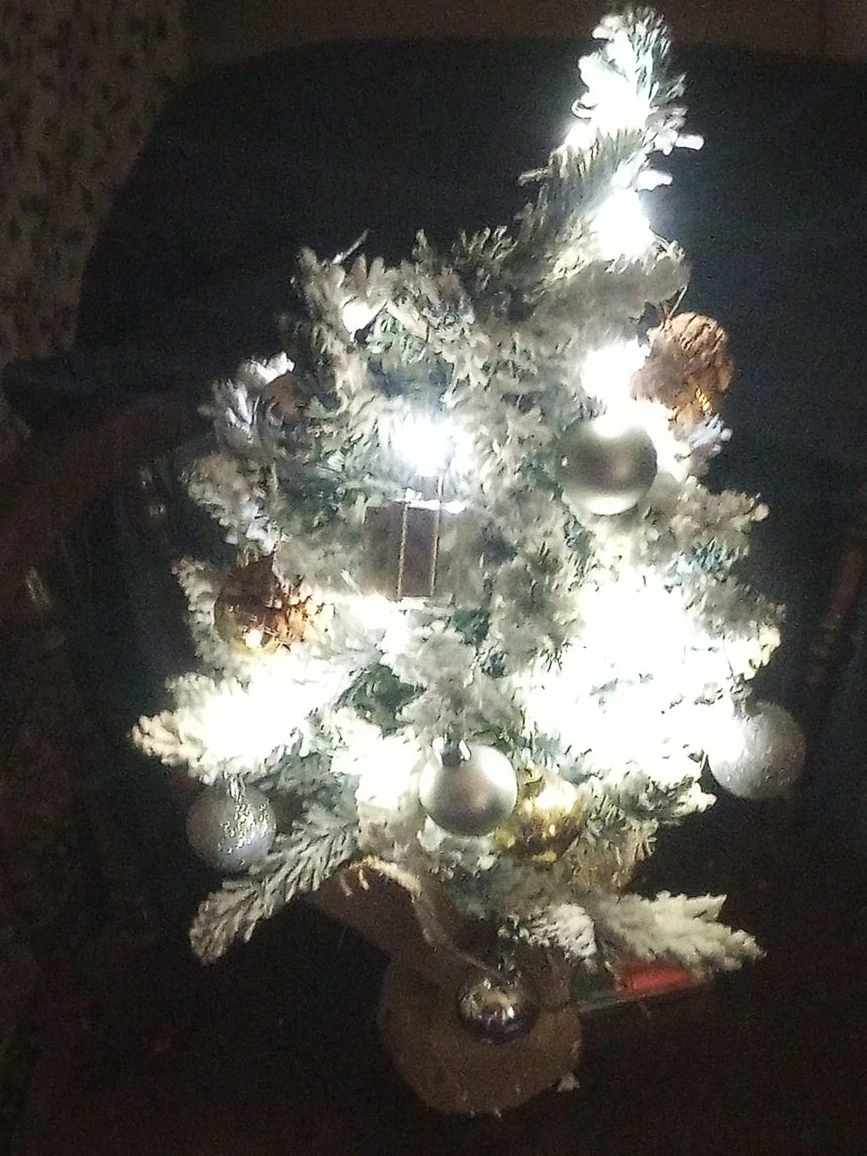 Small Decorated Christmas Tree
