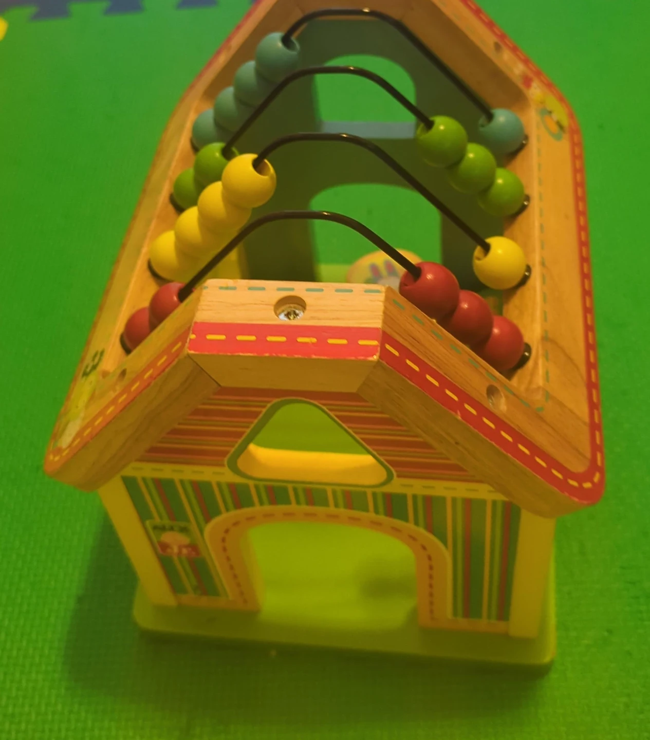 ALEX Jr. Wooden Bead Maze House Toy
