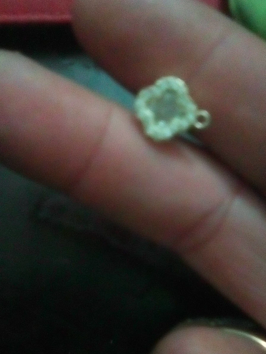 Small Flower Charm Pendant