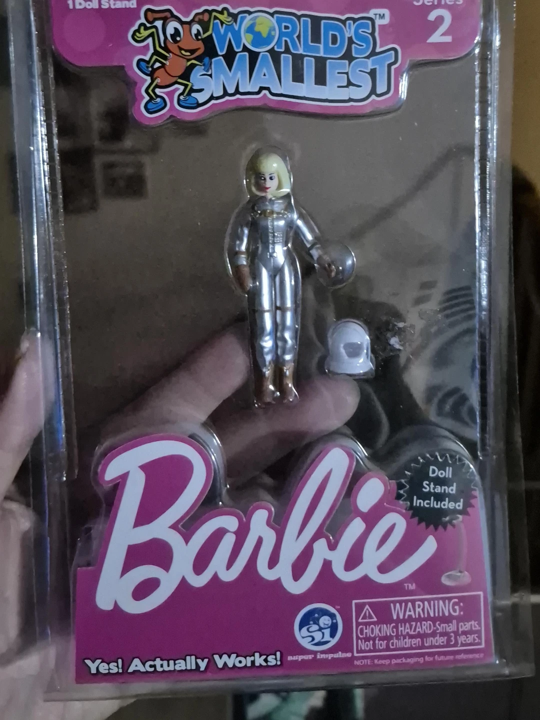 World's Smallest Barbie Astronaut Doll