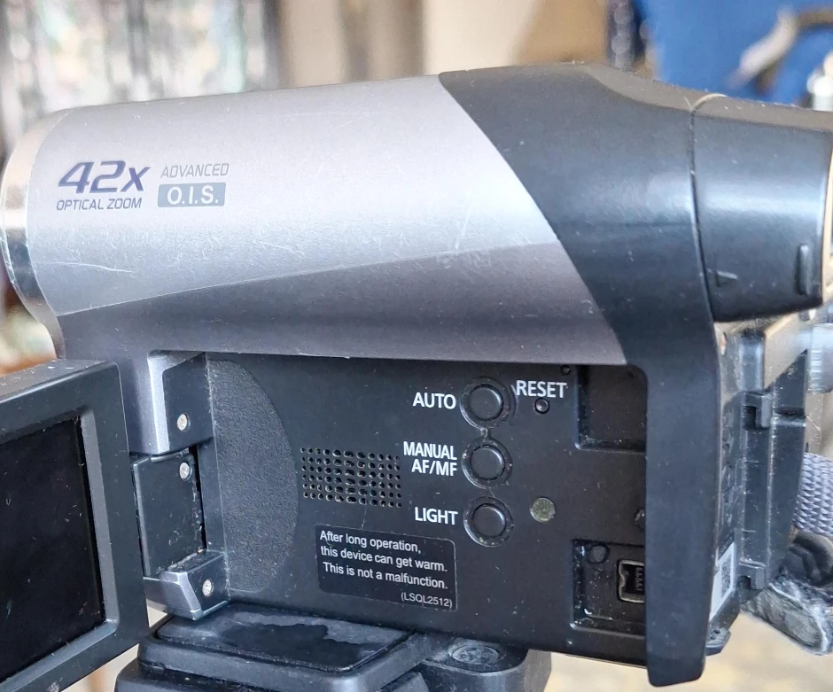 42x Optical Zoom Camcorder