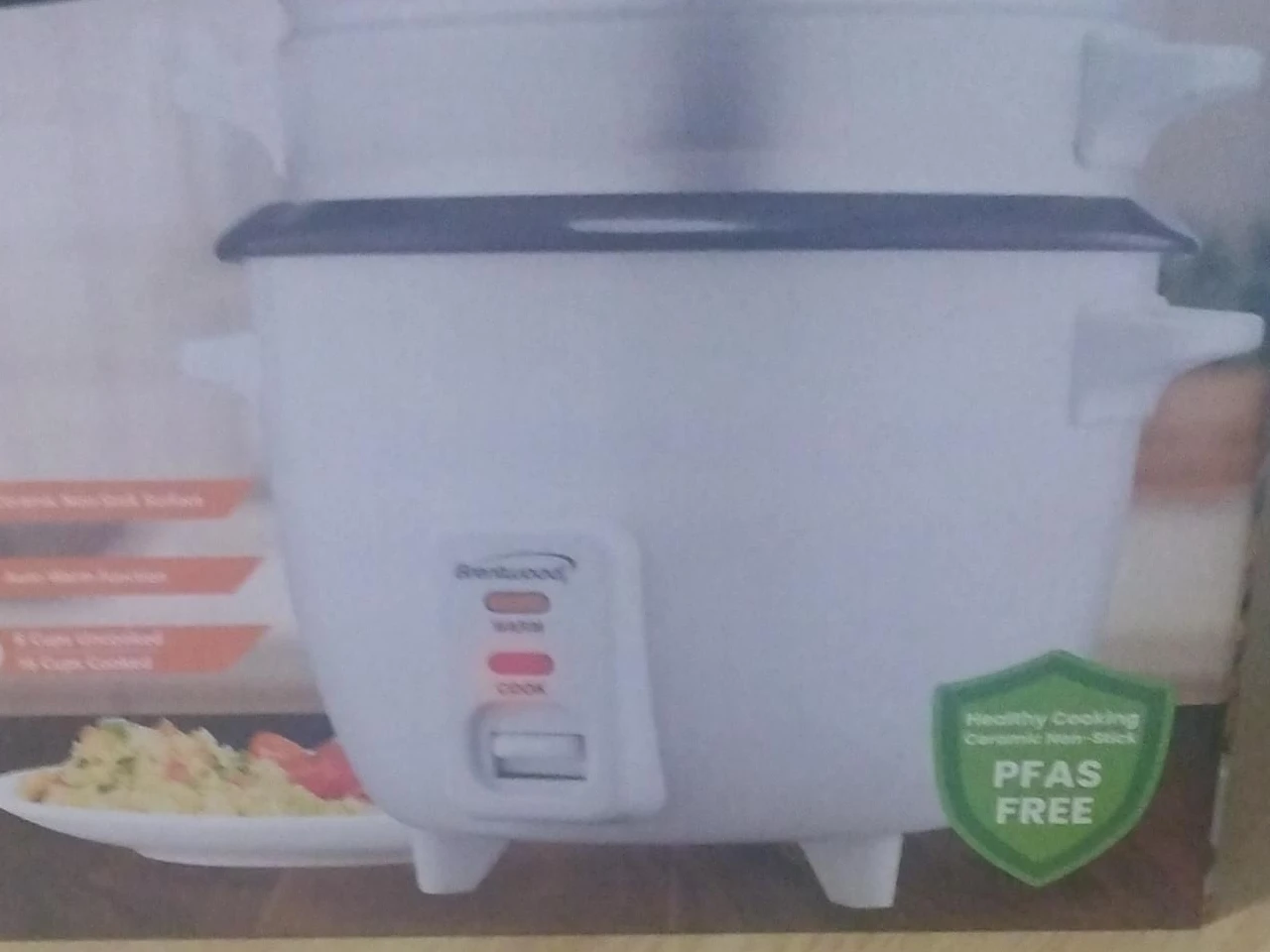 New Brentwood Rice Cooker and Food Steamer