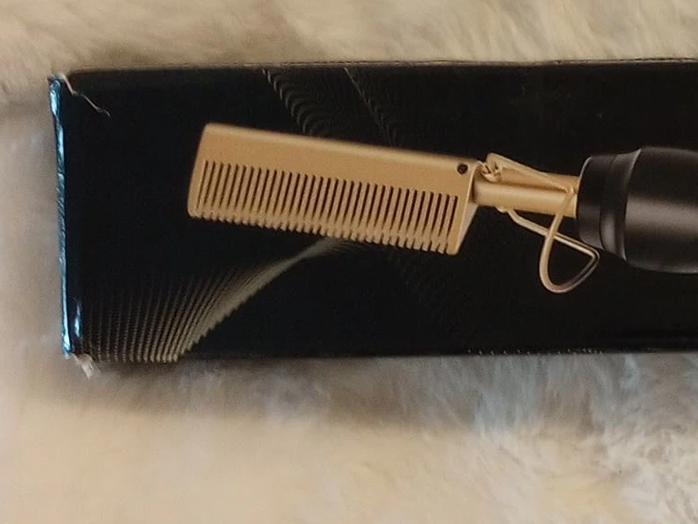 Professional Hair Straightener Comb - New