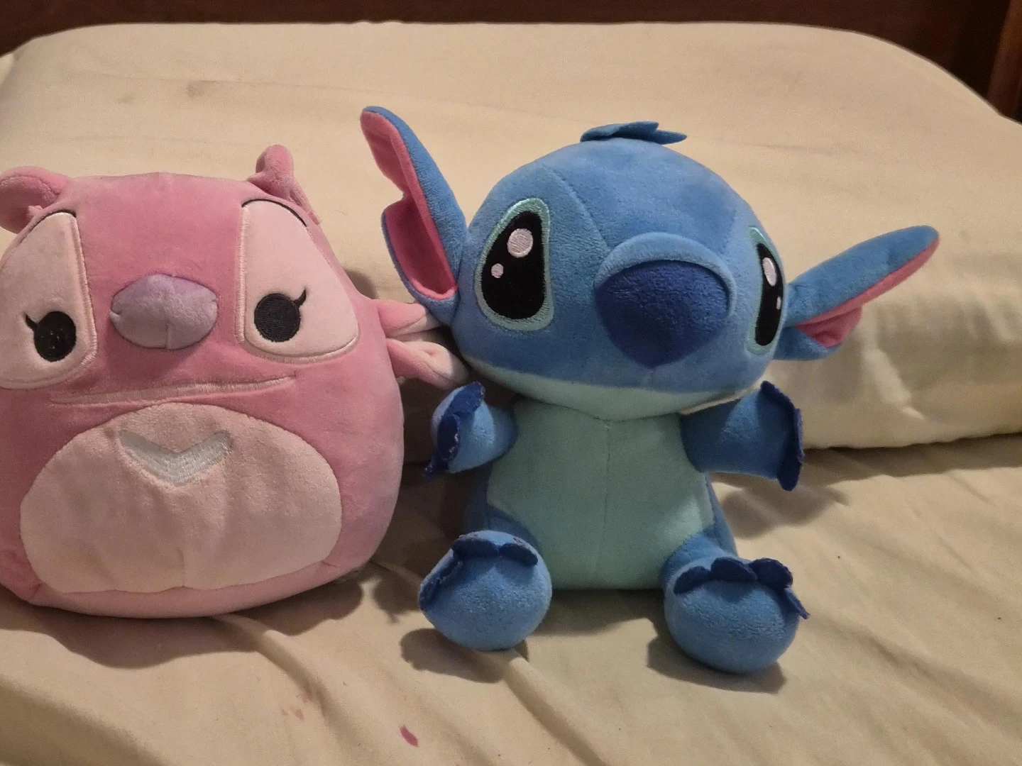 Stitch and Angel Plush Toys