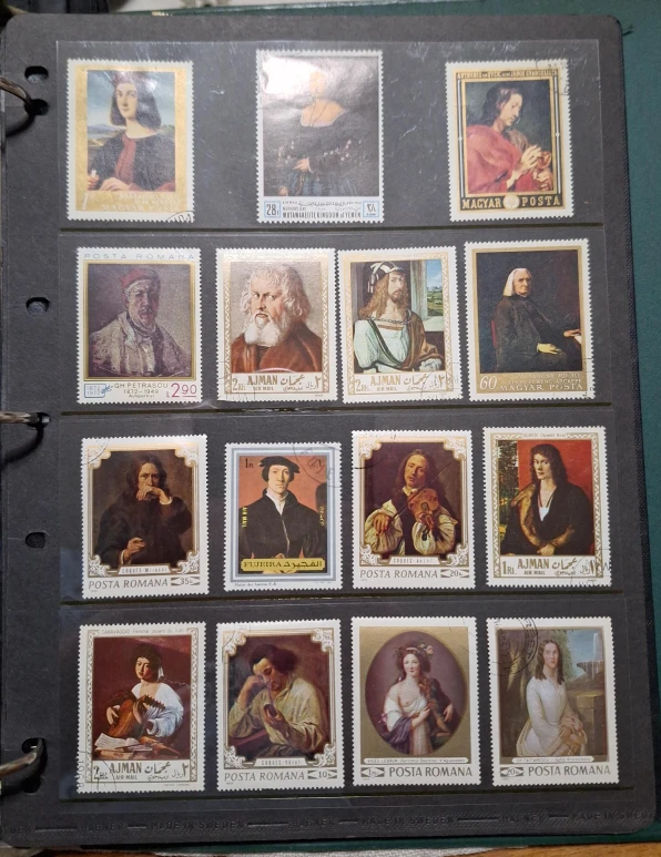 Collection of Vintage Postage Stamps