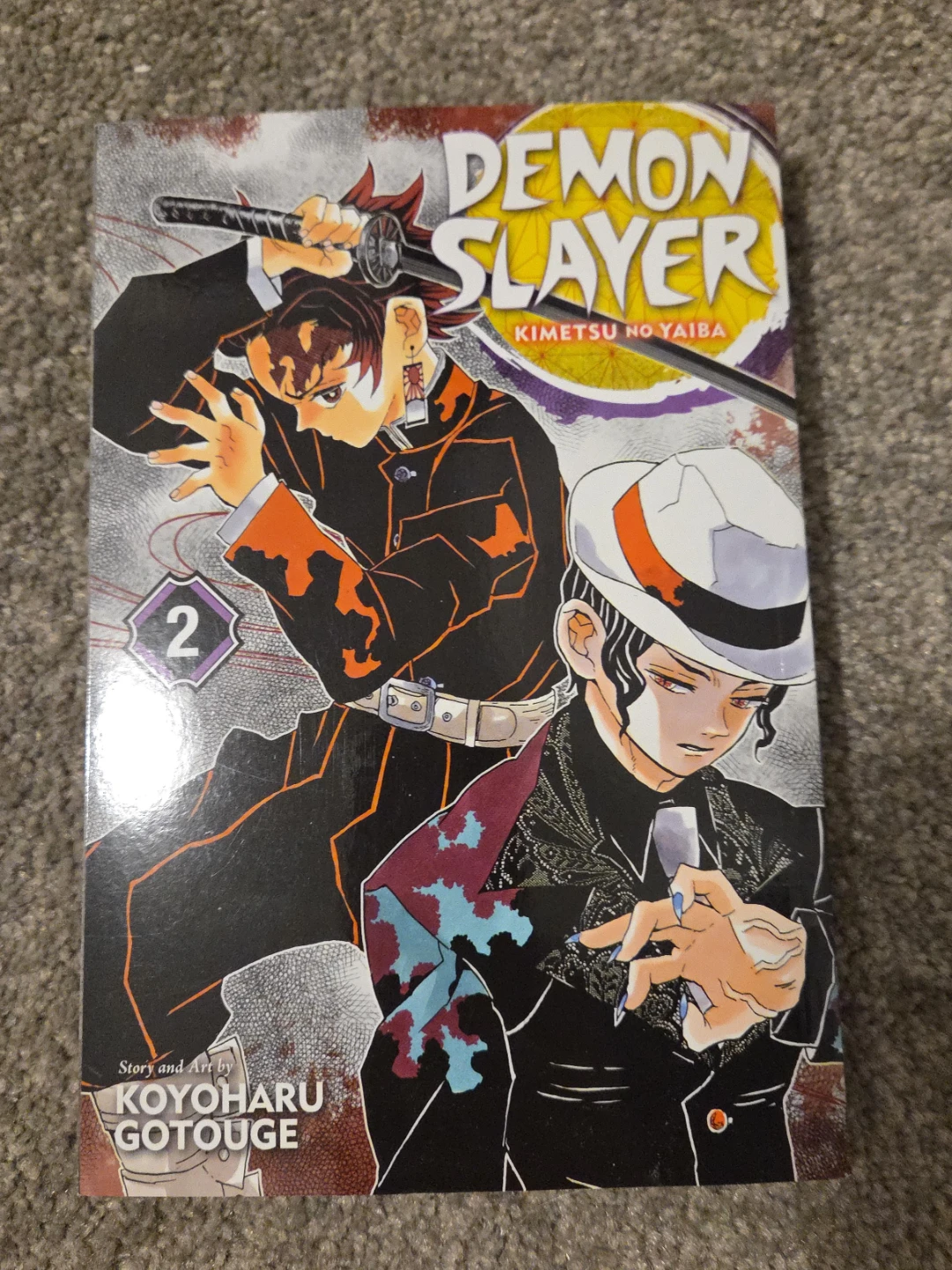 Demon Slayer: Kimetsu no Yaiba, Vol. 2 by Koyoharu Gotouge