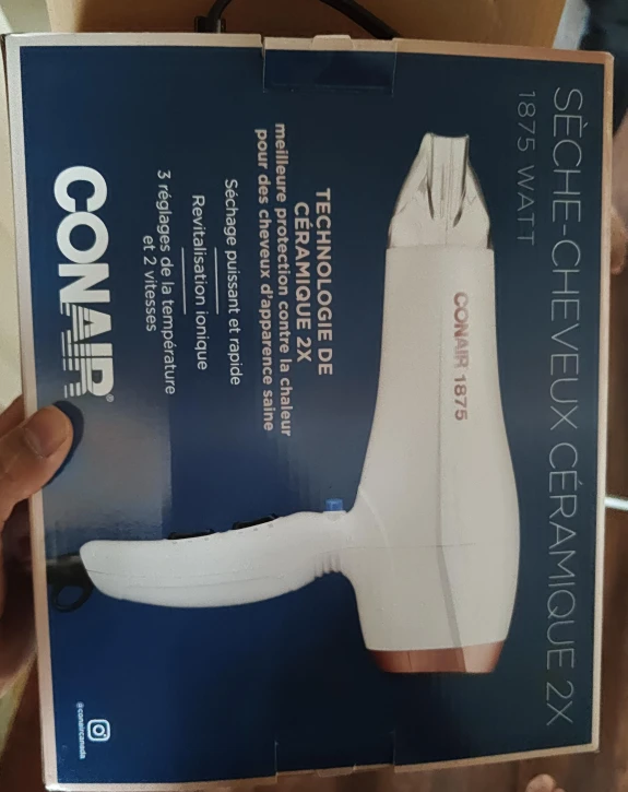 Conair 1875 Ceramic Hair Dryer - New in Box!