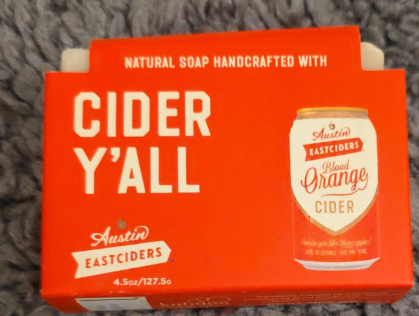 Austin Eastciders Cider Y'all Natural Soap