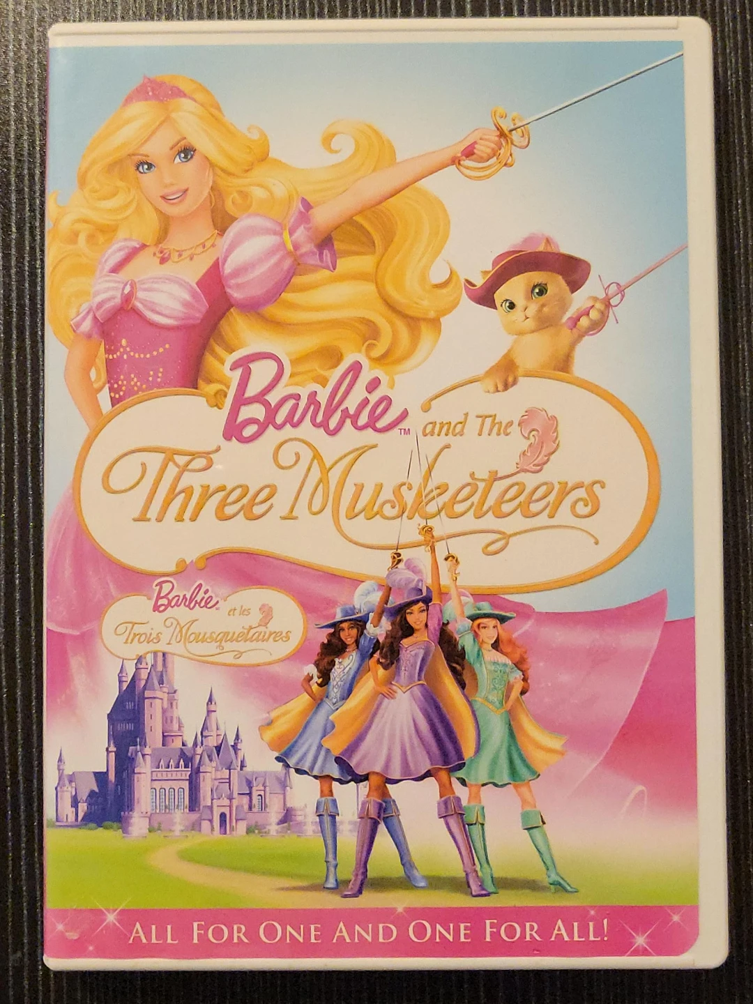 Barbie and the Three Musketeers DVD