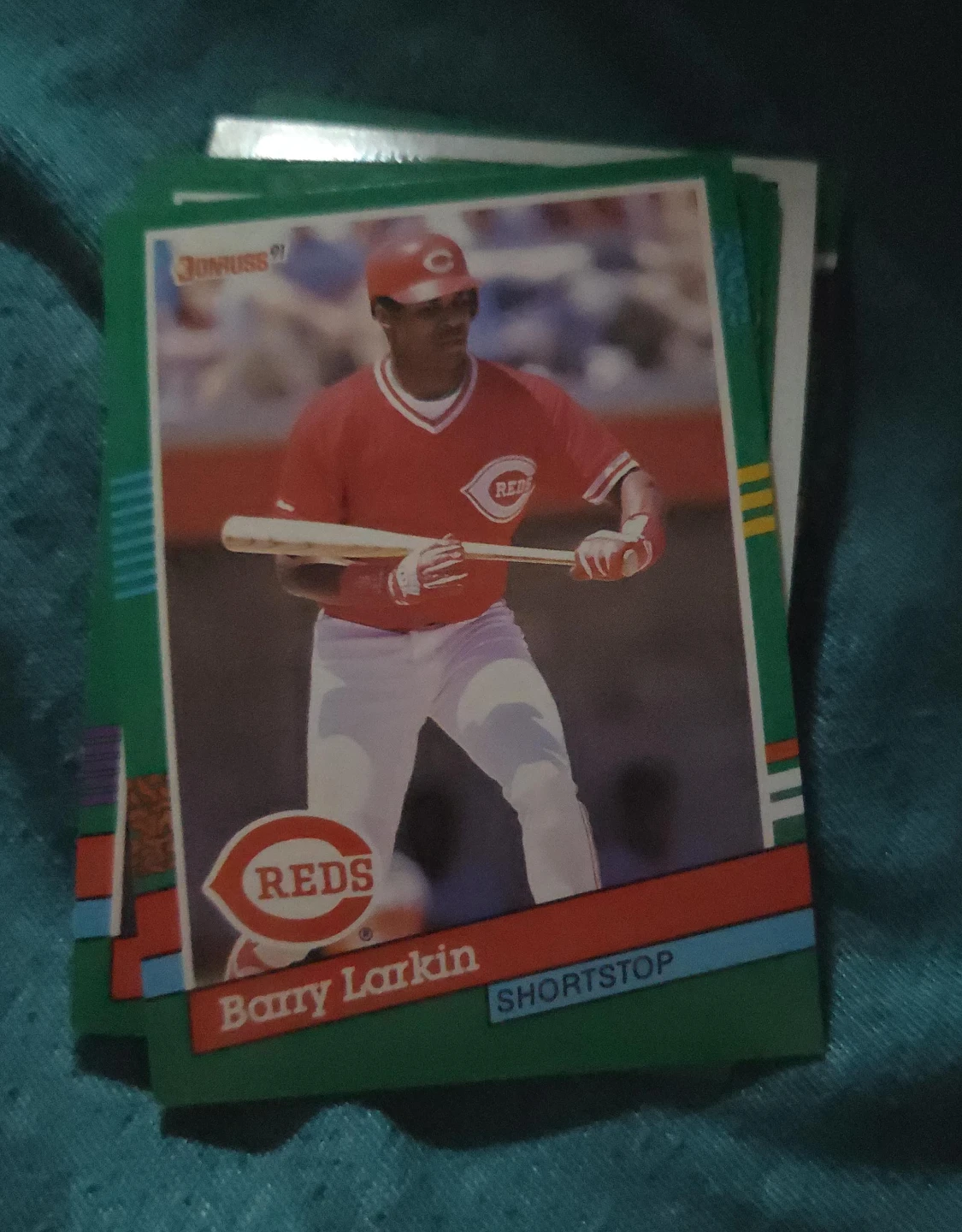 Donruss Barry Larkin Baseball Card