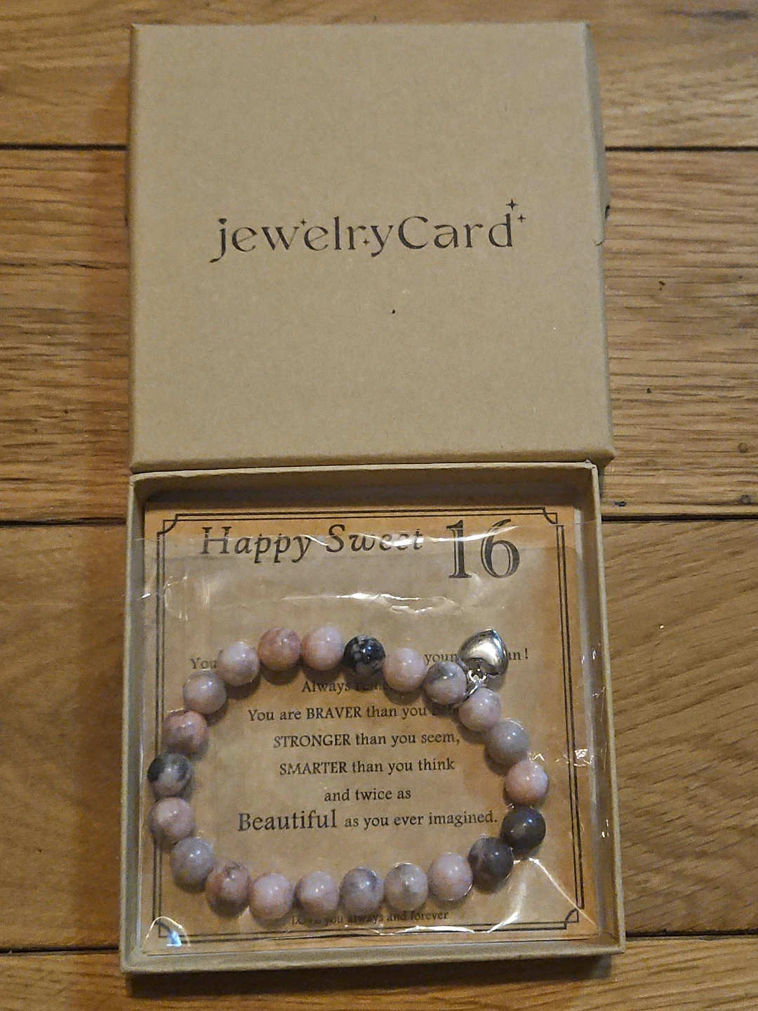 JewelryCard Happy Sweet 16 Bracelet