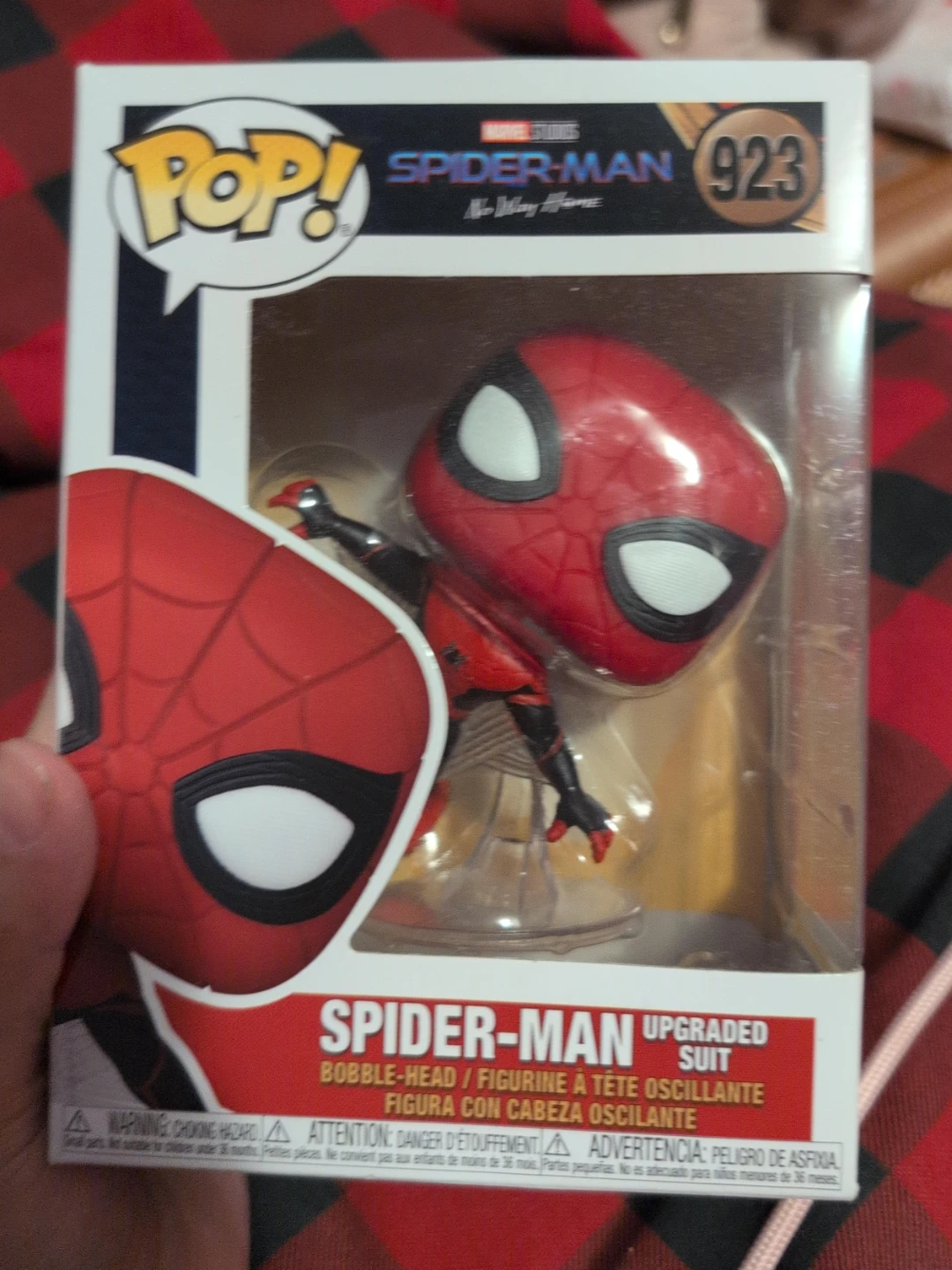 Funko POP! Spider-Man Upgraded Suit #923