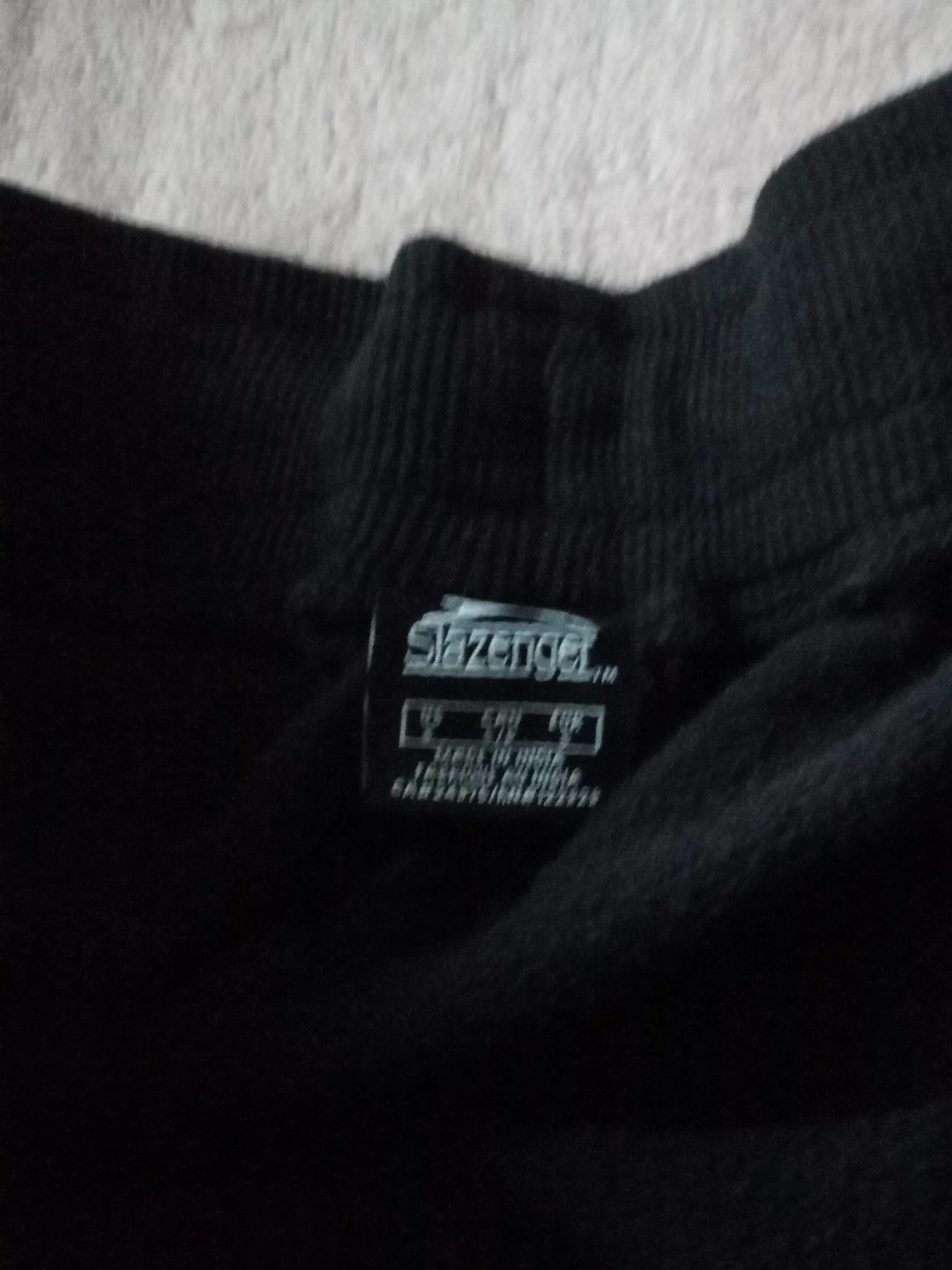Slazenger Black & Red Track Pants