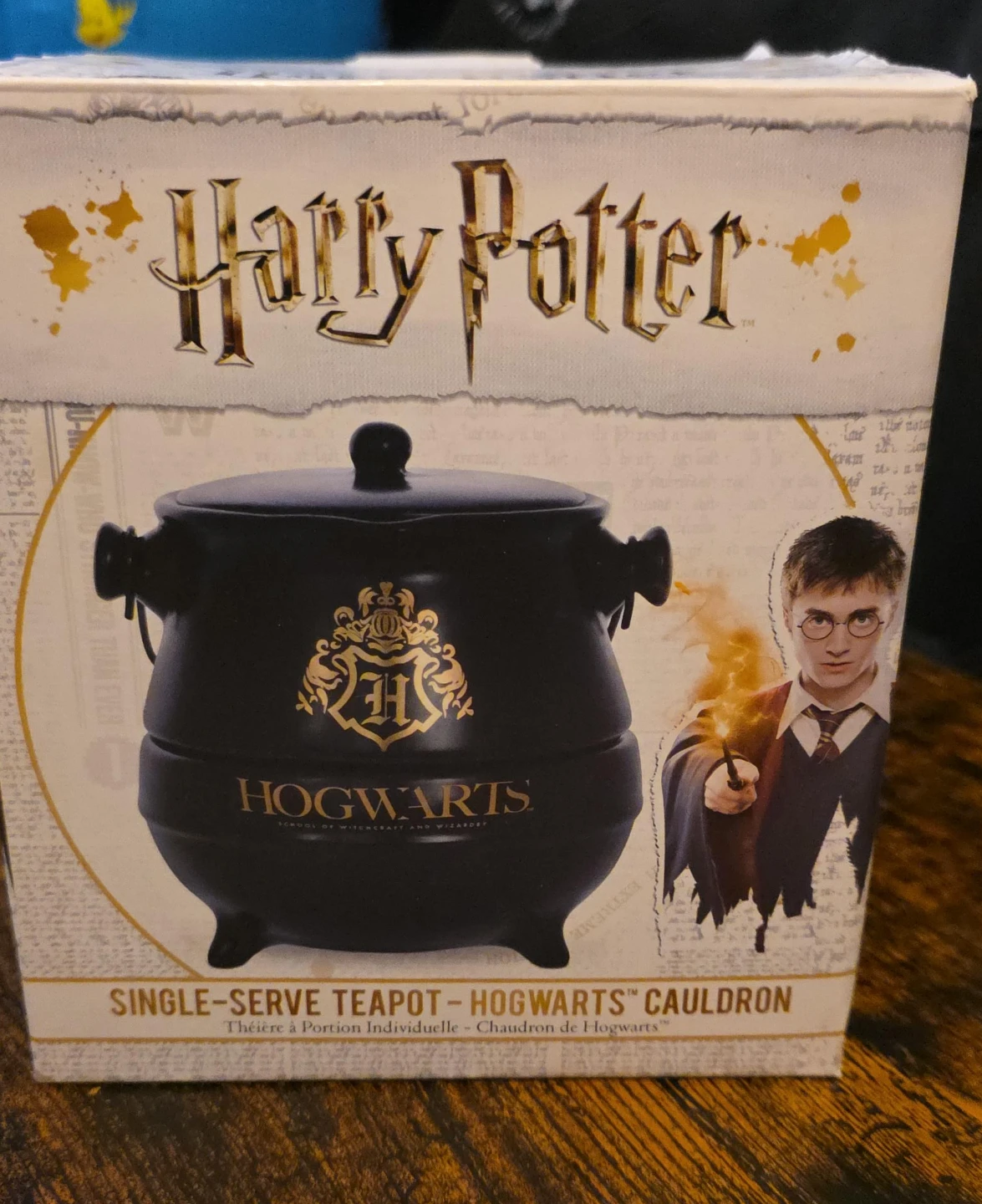 Harry Potter Hogwarts Cauldron Teapot