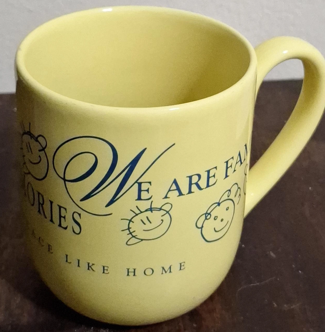 Yellow Mug - We Are Family