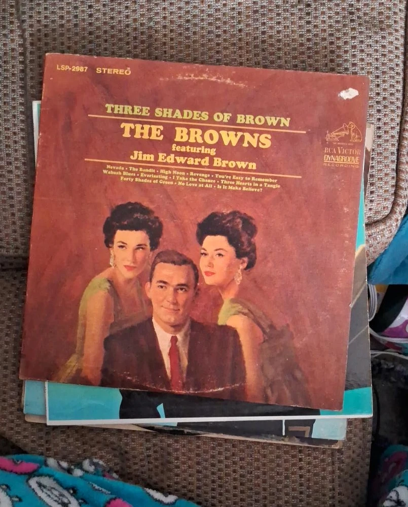 The Browns Three Shades of Brown Vinyl Record