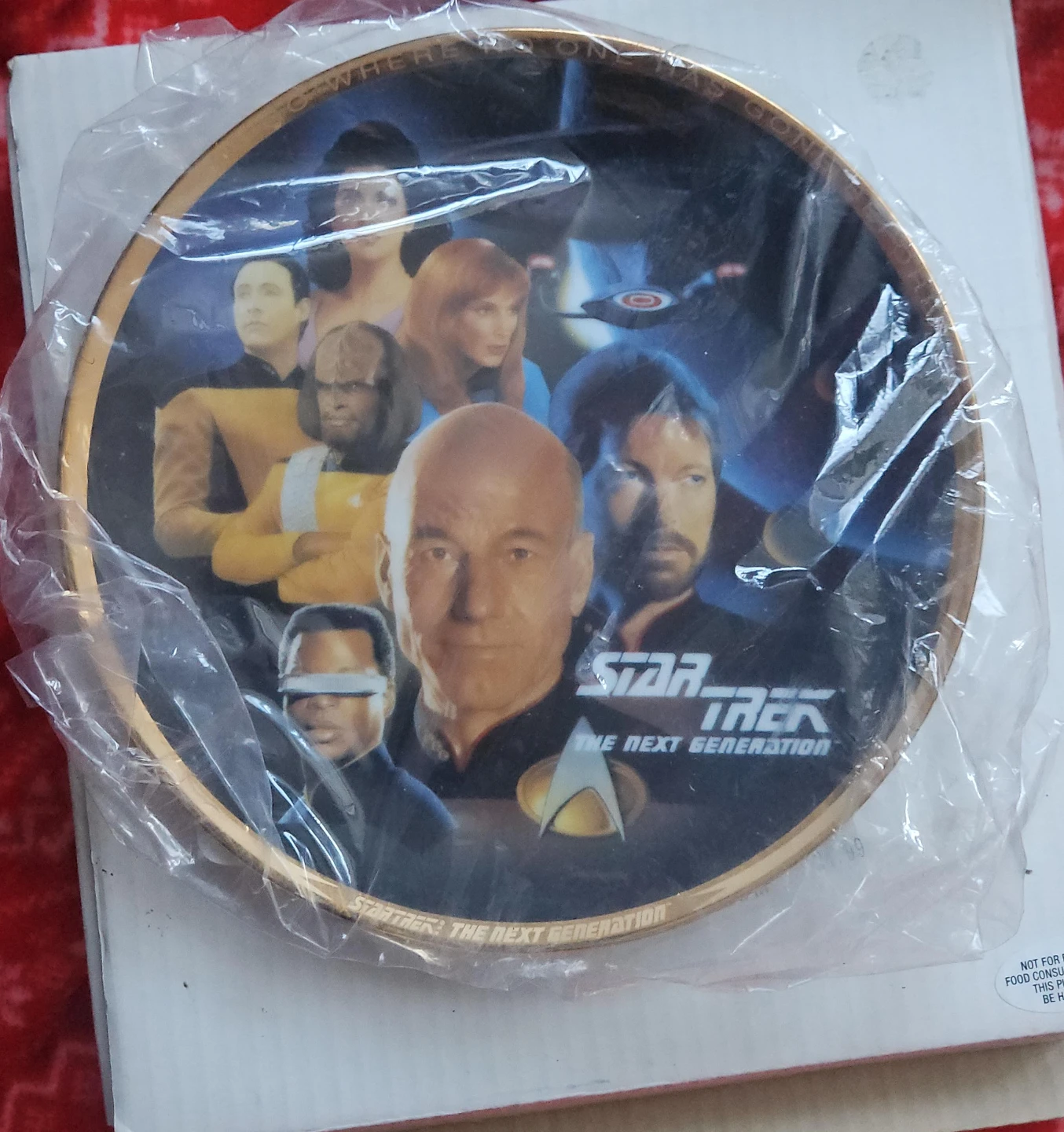 Star Trek TNG Collector Plate by Enesco