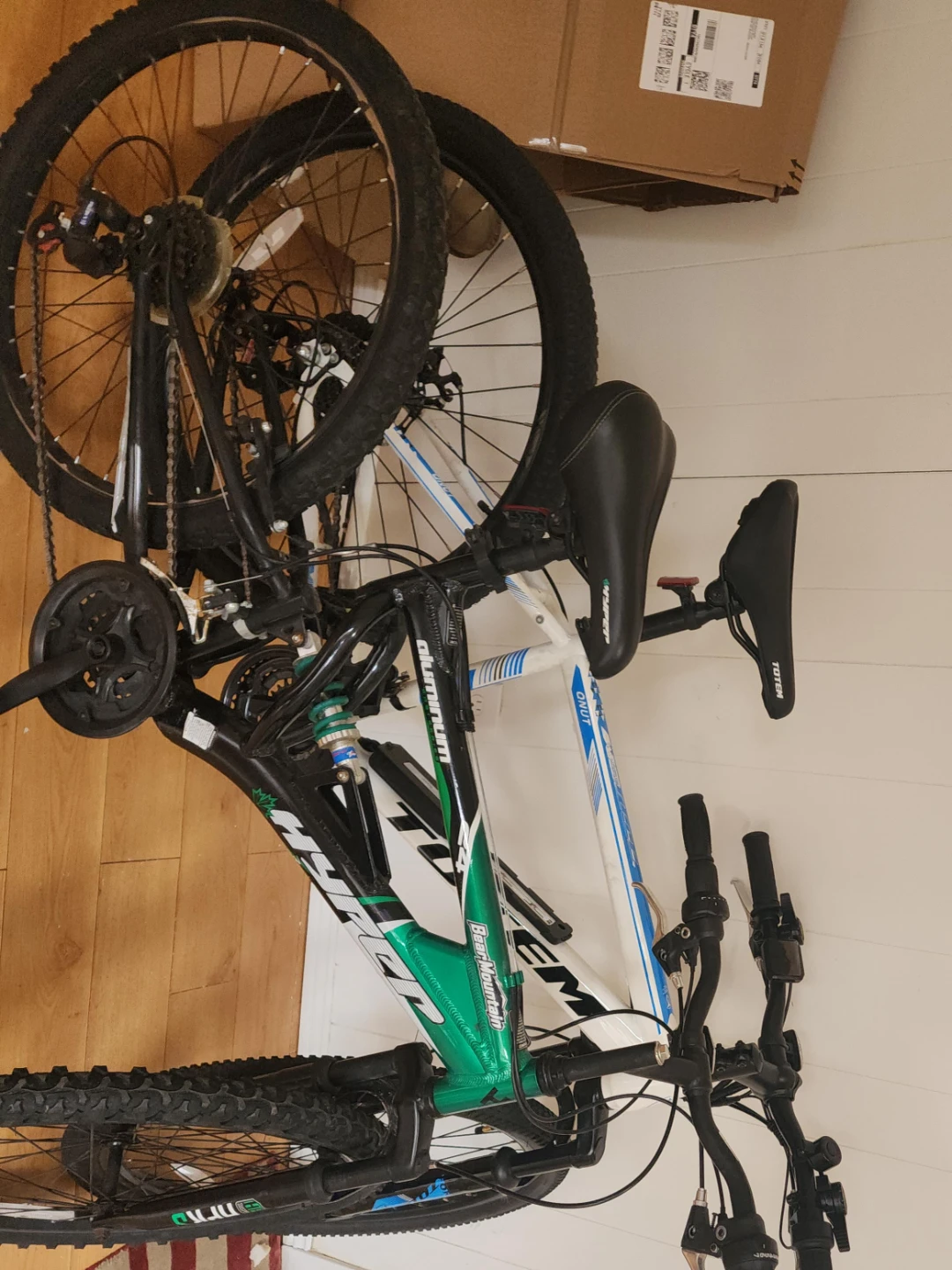 Totem Mountain Bike, the white one.