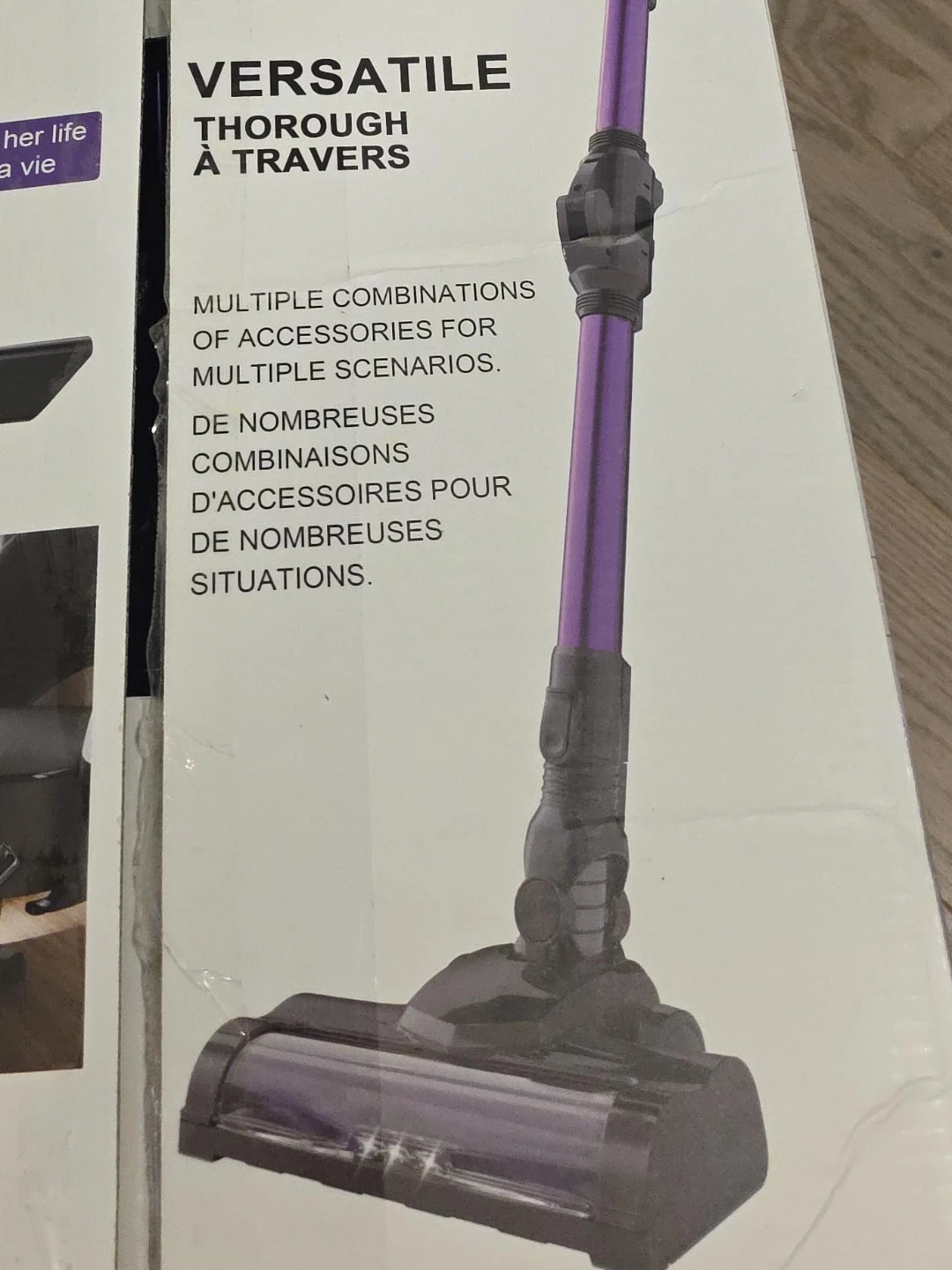 Versatile Thorough Vacuum Cleaner - Purple