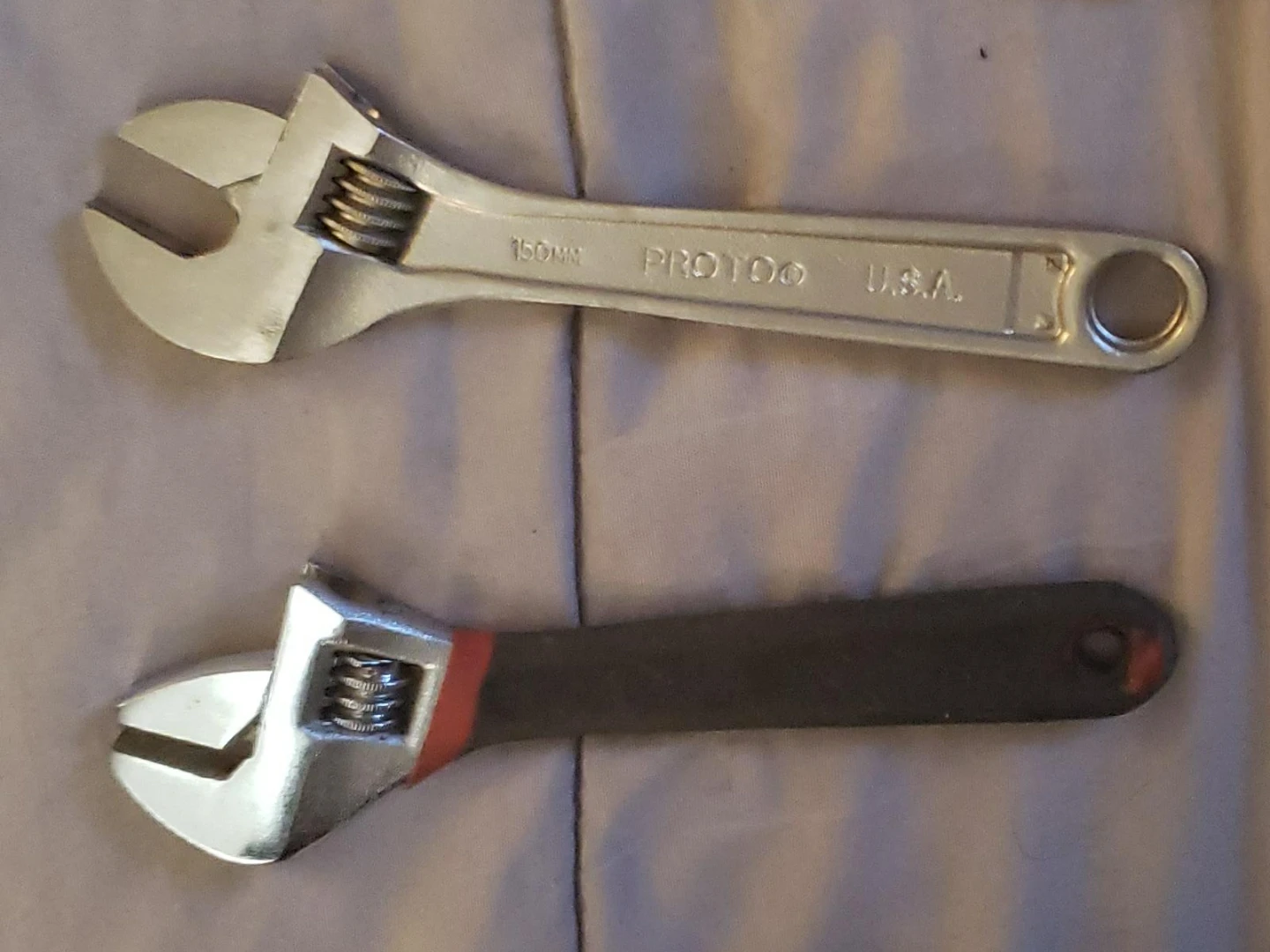PROTO and Unbranded Adjustable Wrenches