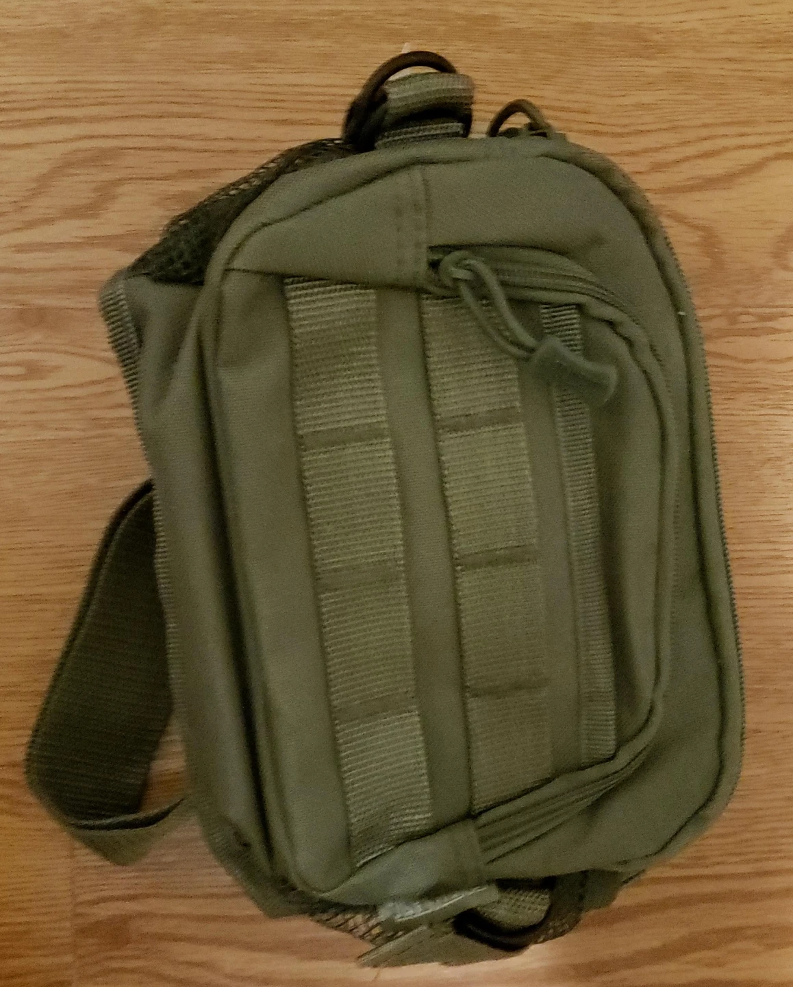 Olive Green Utility Pouch Bag