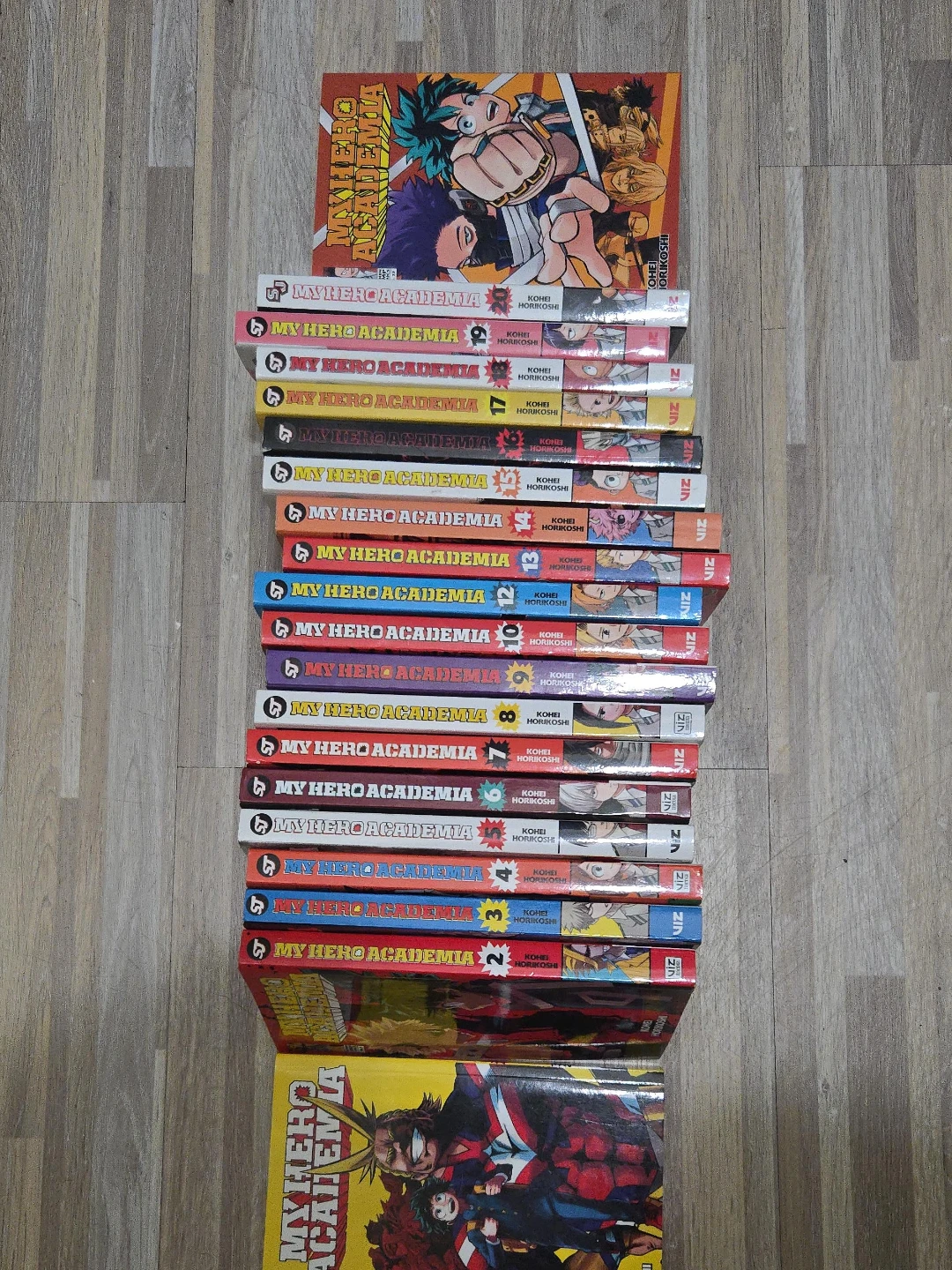 My Hero Academia Manga Set (Volumes 1-20)