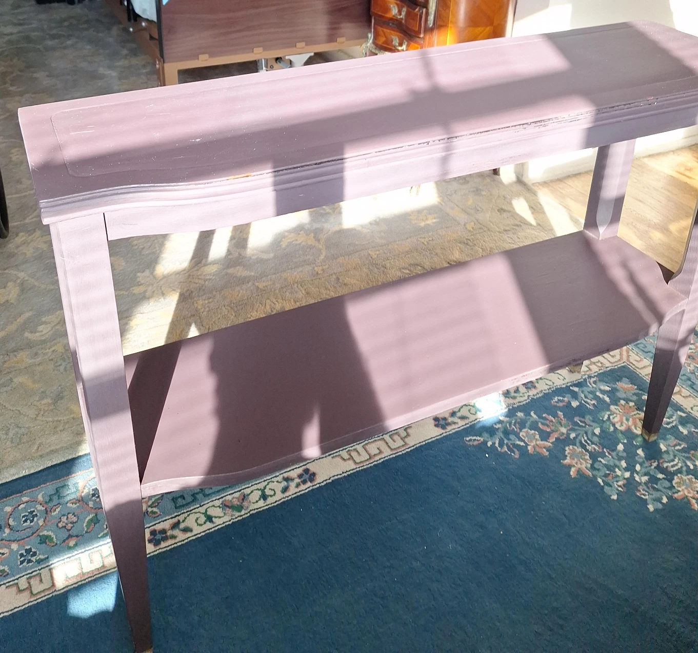 Purple Console Table