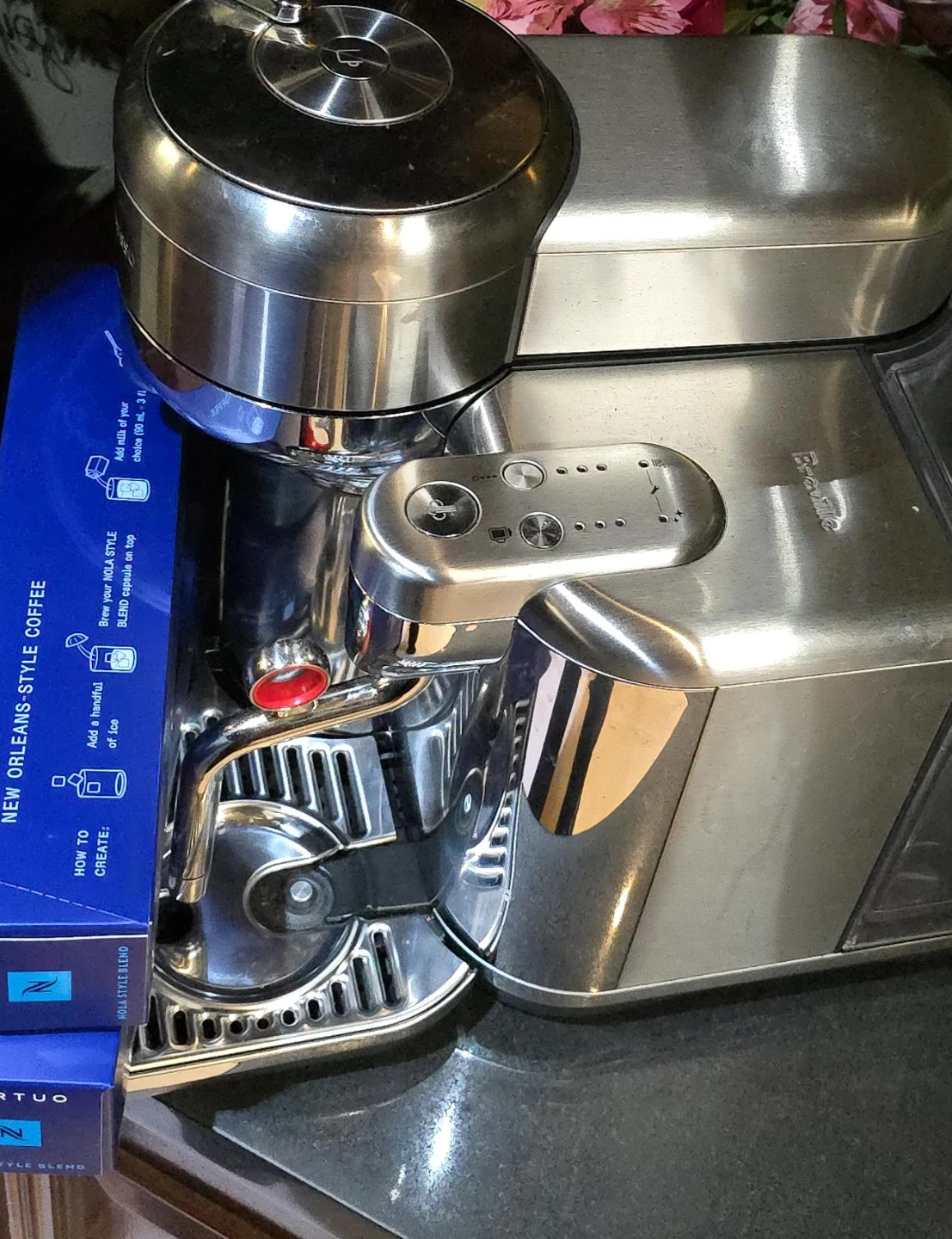 Breville Nespresso Creatista Coffee Machine