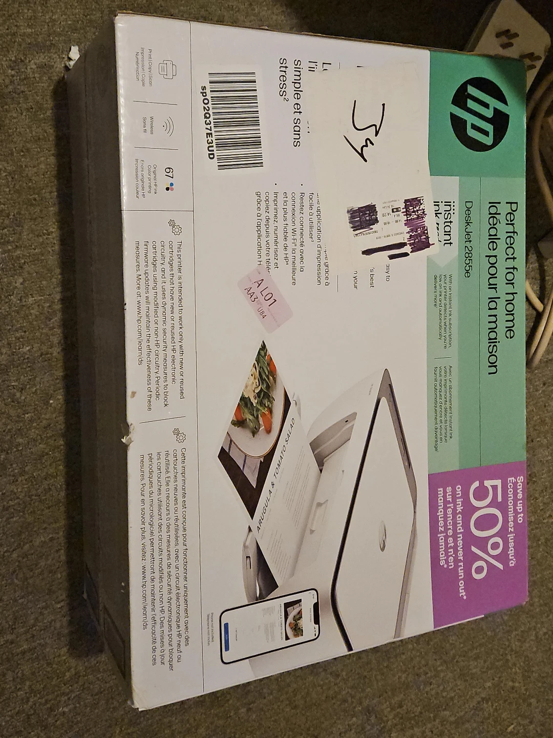HP DeskJet 2855e All-in-One Printer