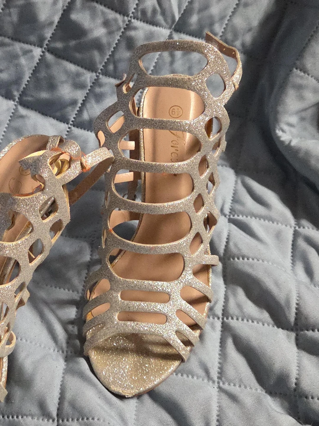 Forever 21 Glitter Heels - Size 6.5