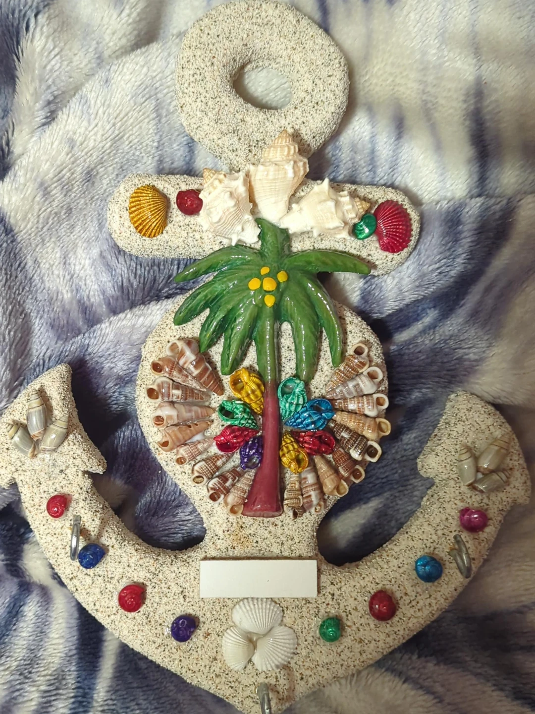 Seashell Anchor Wall Decor