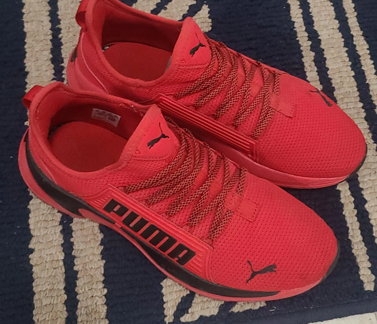 Puma Red Running Shoes