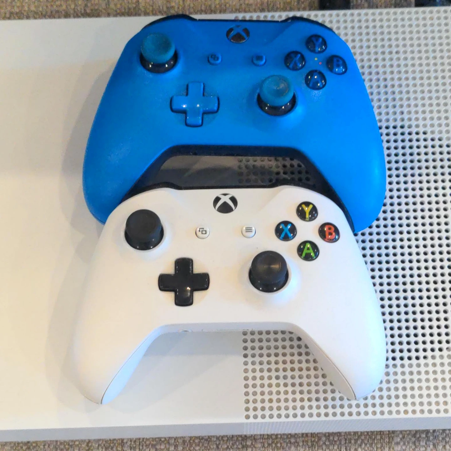 Xbox One S All-Digital Edition Console with controllers