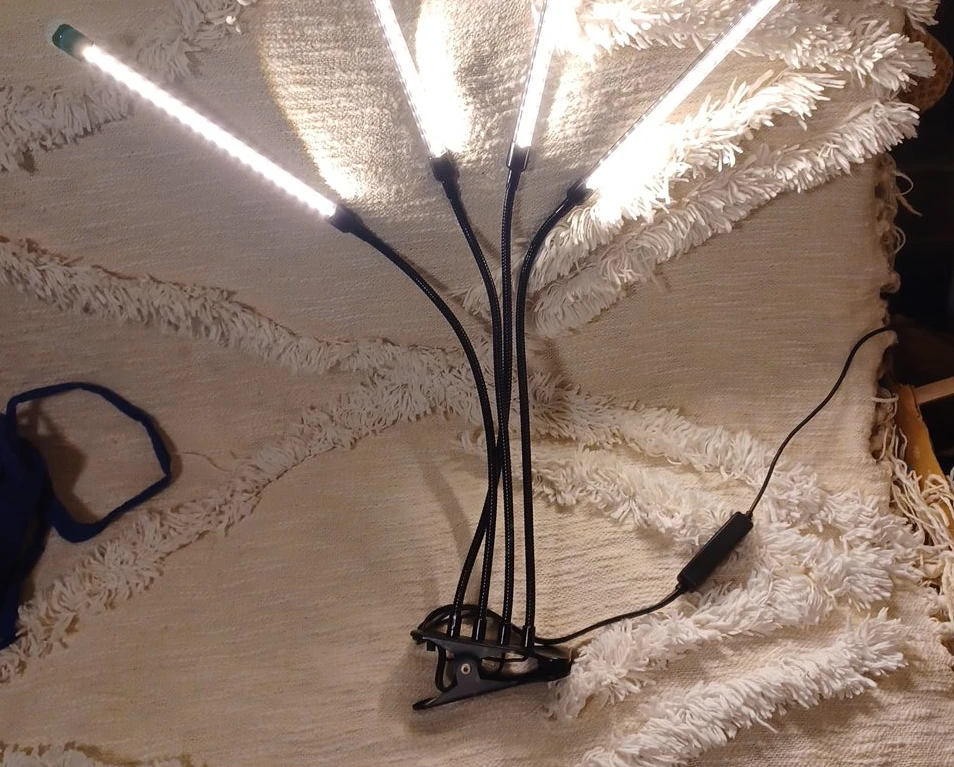 Plant Grow Light with Clip