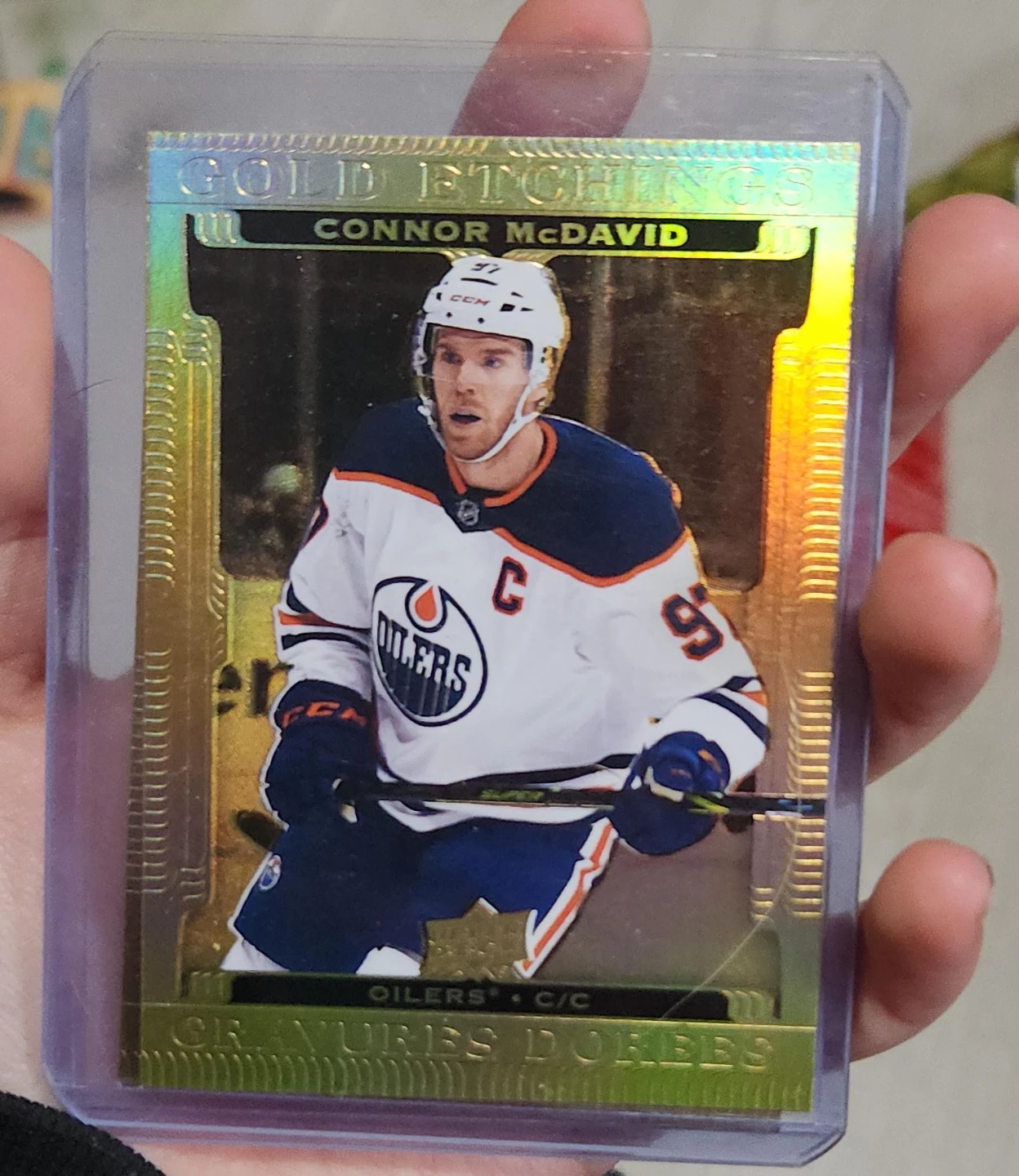 Connor McDavid Hockey Card