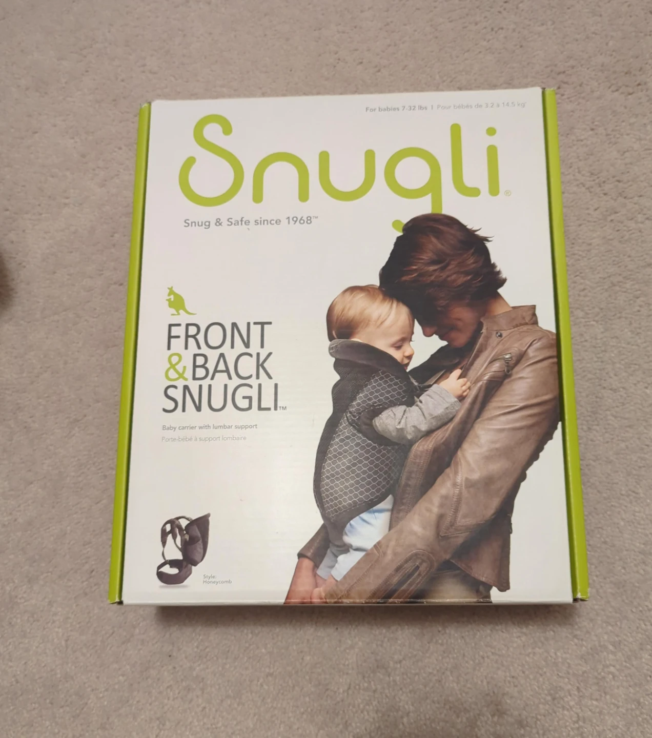 Snugli Front & Back Baby Carrier