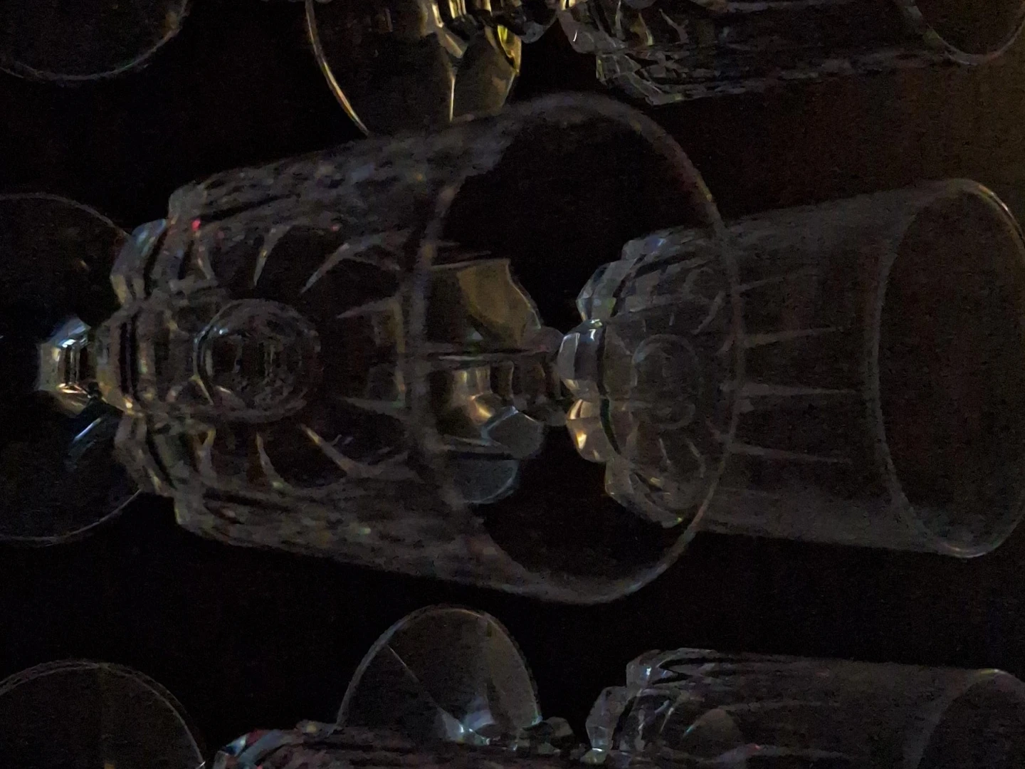 Crystal Wine Glasses - Set of 4