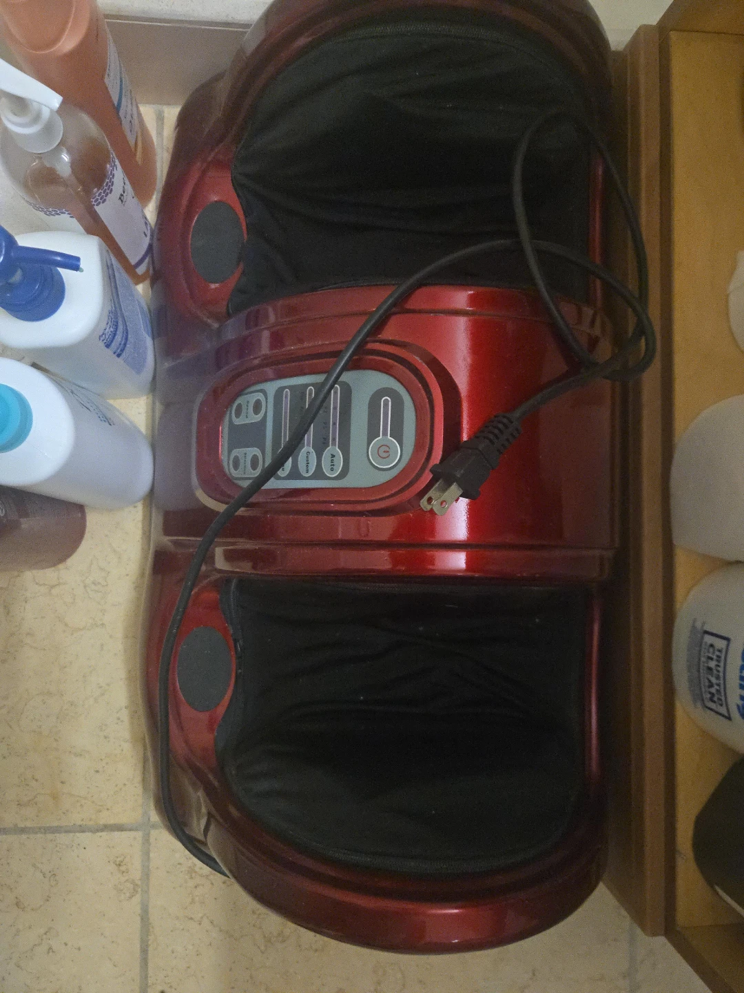Red Shiatsu Foot Massager