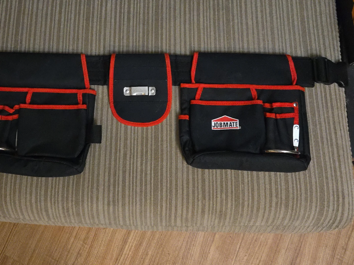 Jobmate Tool Belt - Black & Red