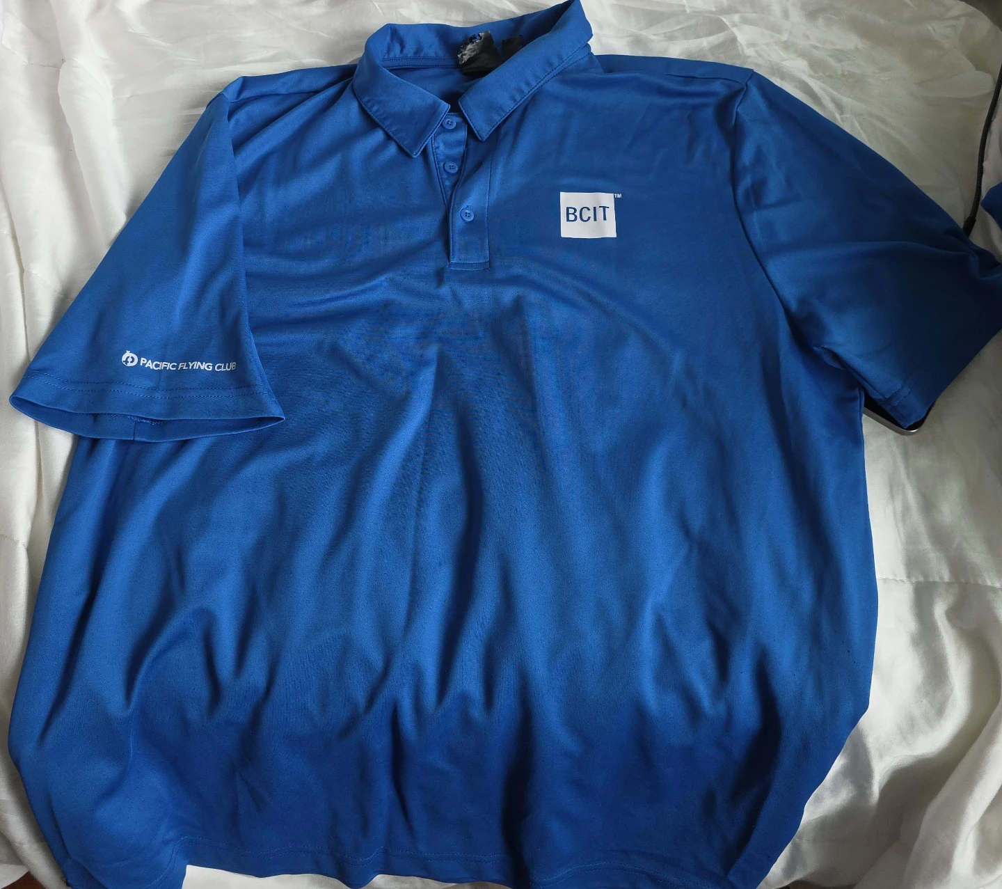 BCIT Pacific Flying Club Polo Shirt - XL