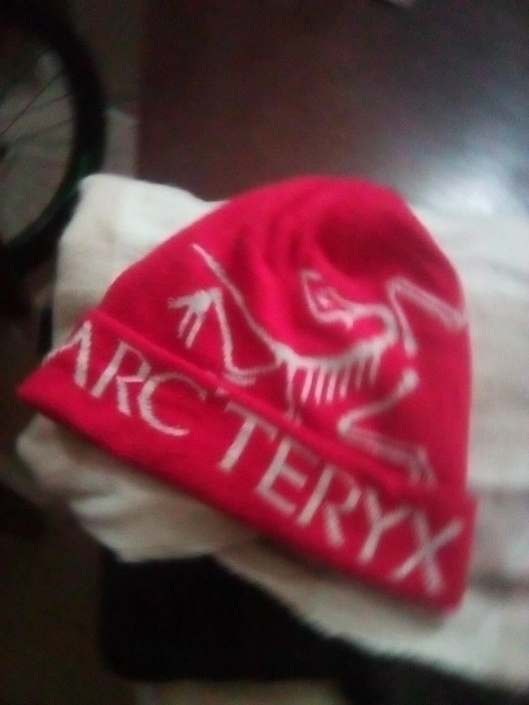 Arc'teryx Red Beanie Hat