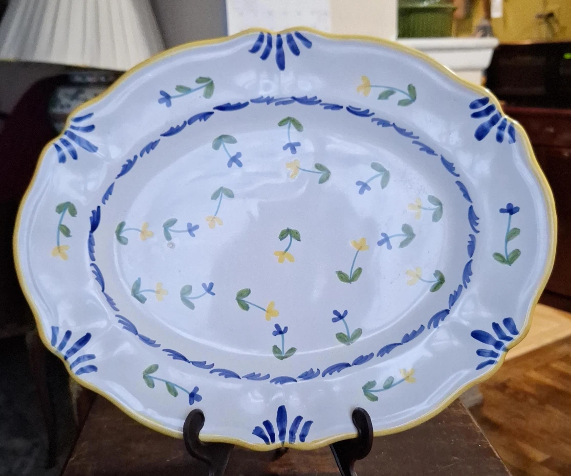 Floral Decorative Platter