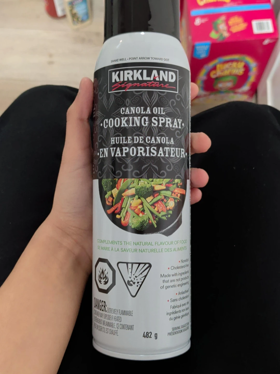 Kirkland Signature Canola Oil Cooking Spray - 482g