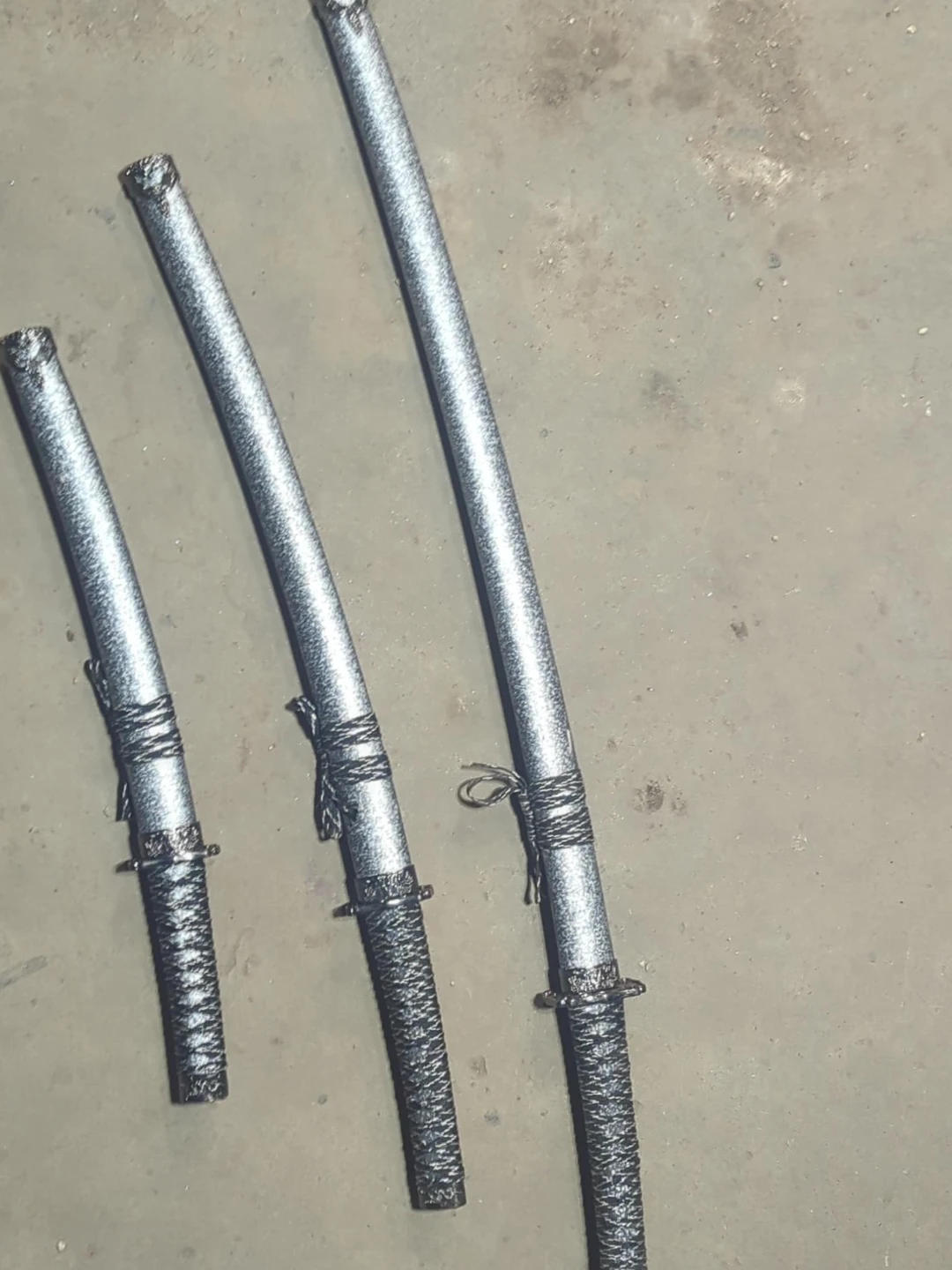 Set of Three Decorative Katanas