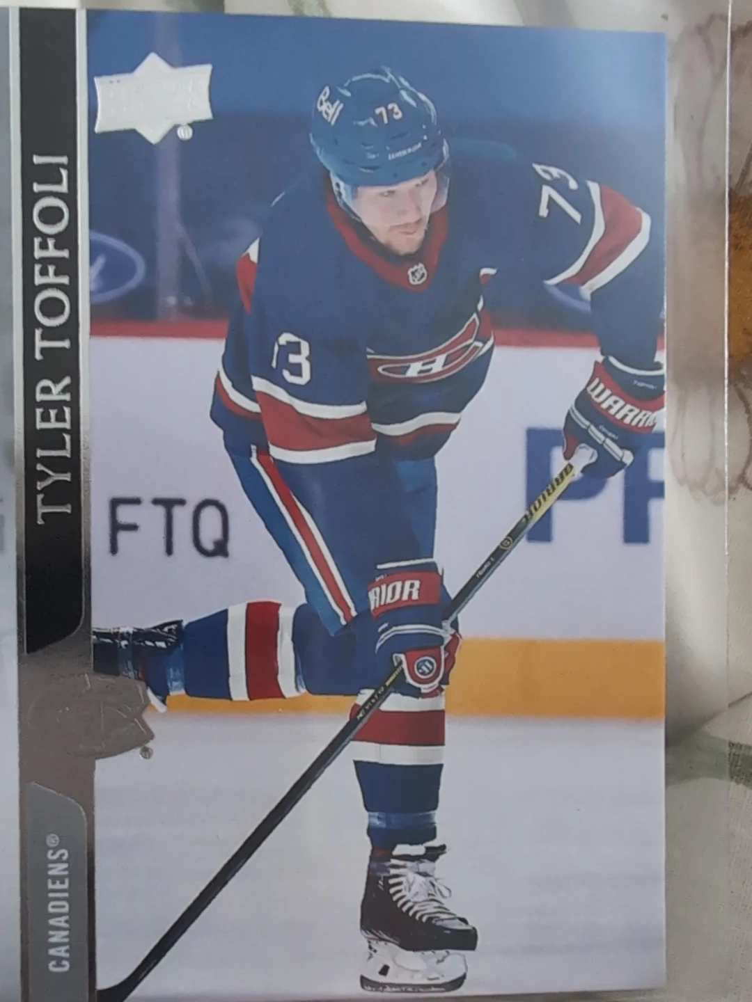 Tyler Toffoli Hockey Card