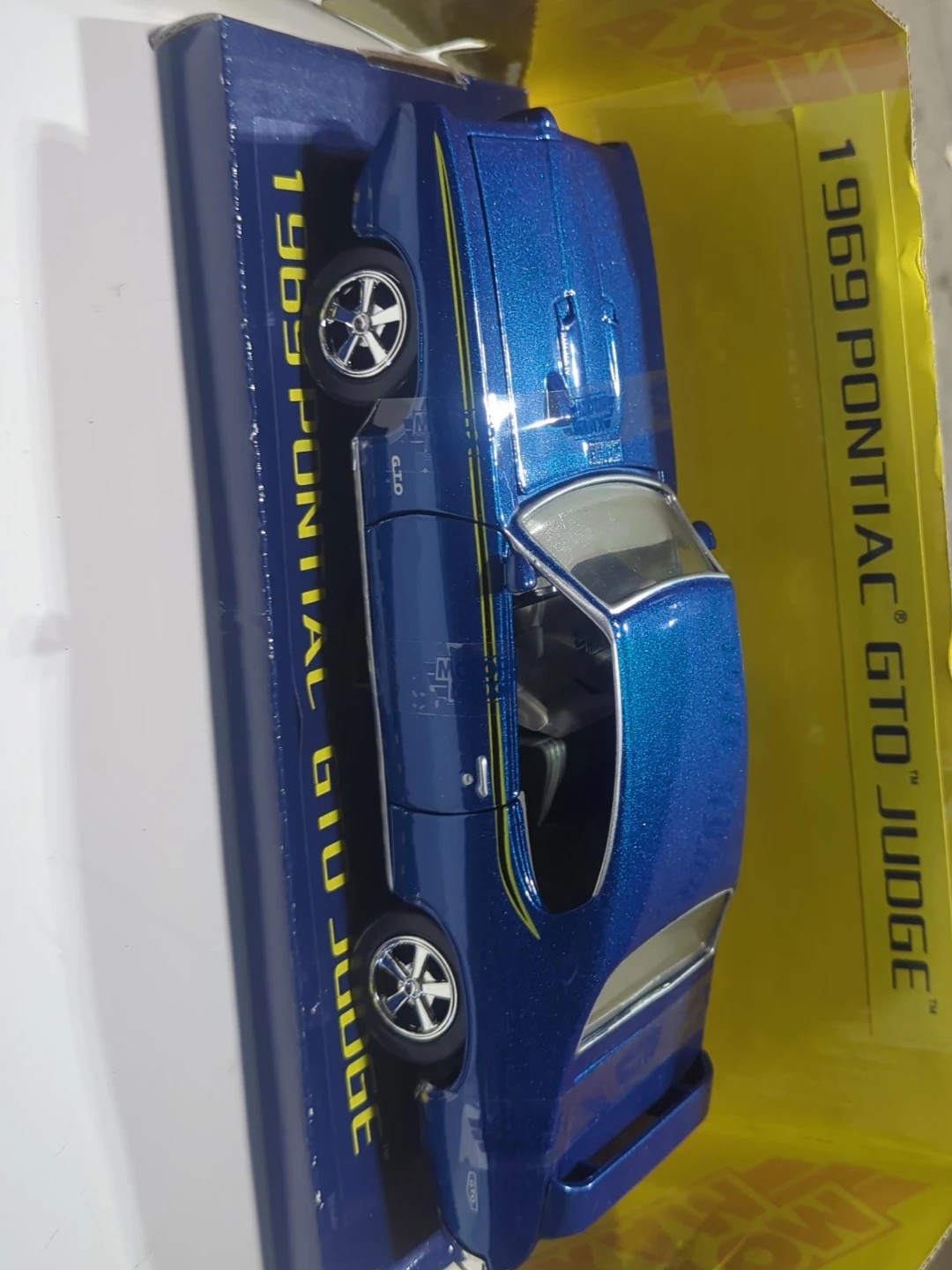 1969 Pontiac GTO Judge Diecast Model Car