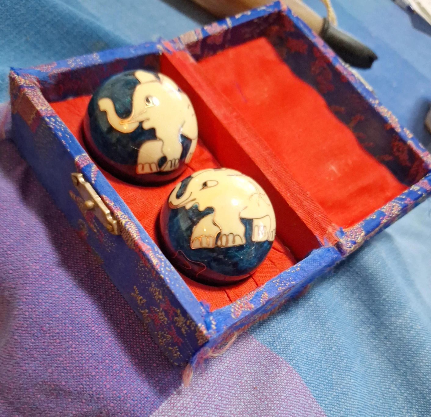 Decorative Elephant Baoding Balls