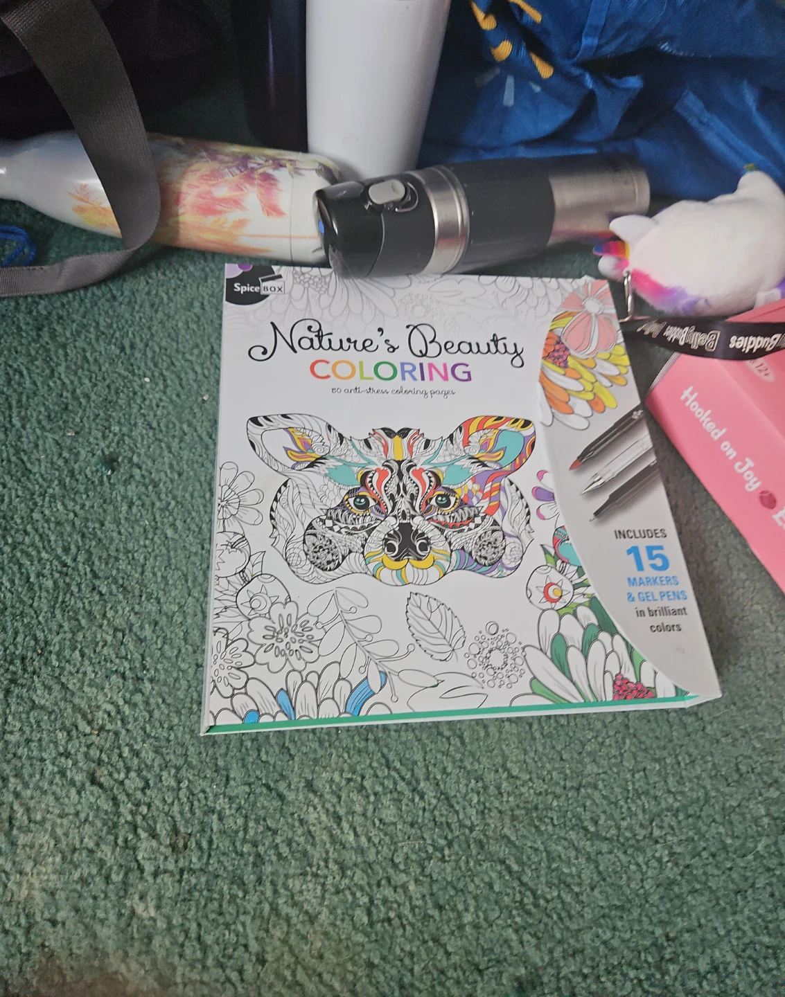 Nature's Beauty Colouring Book - Spice Box
