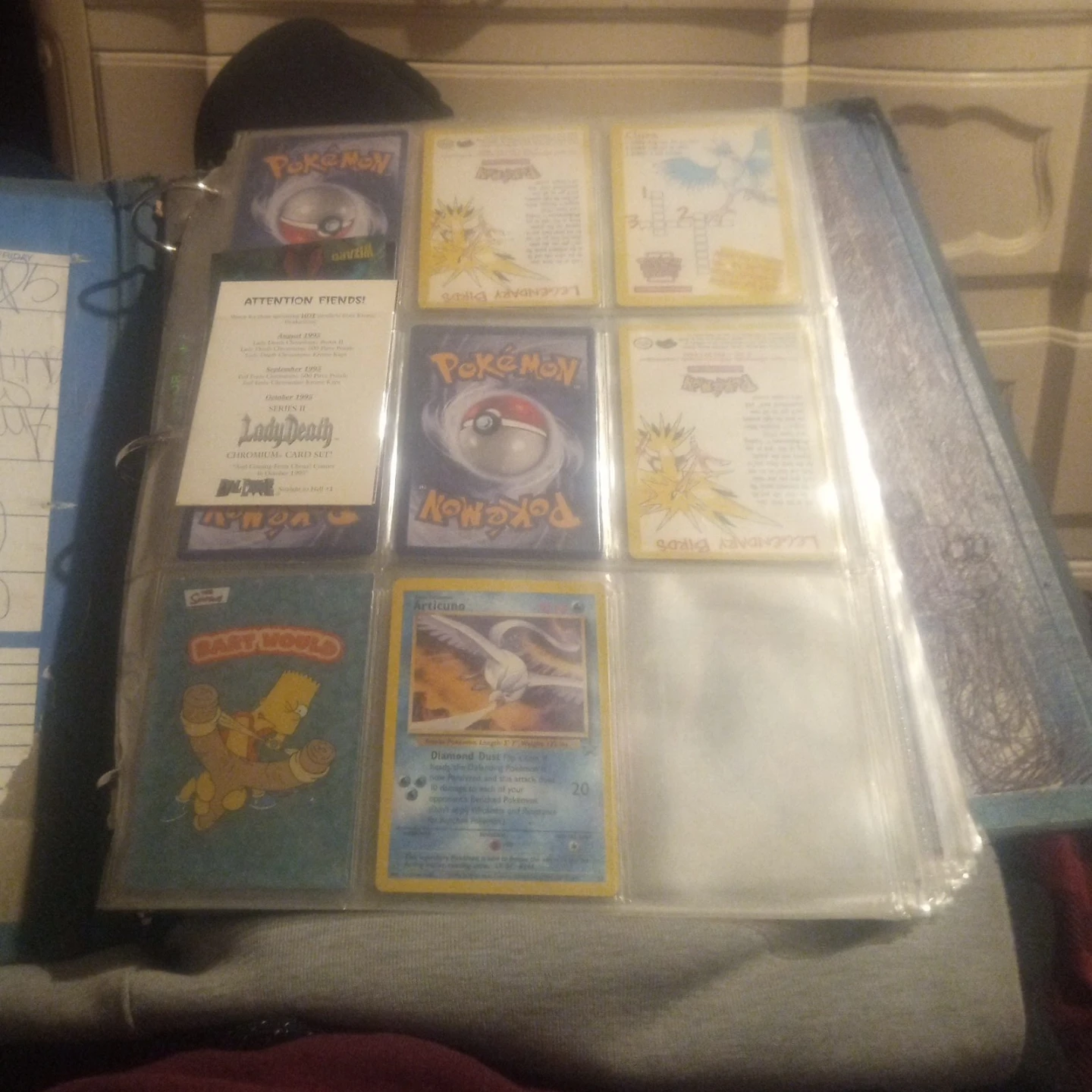 Pokemon & Lady Death Trading Cards